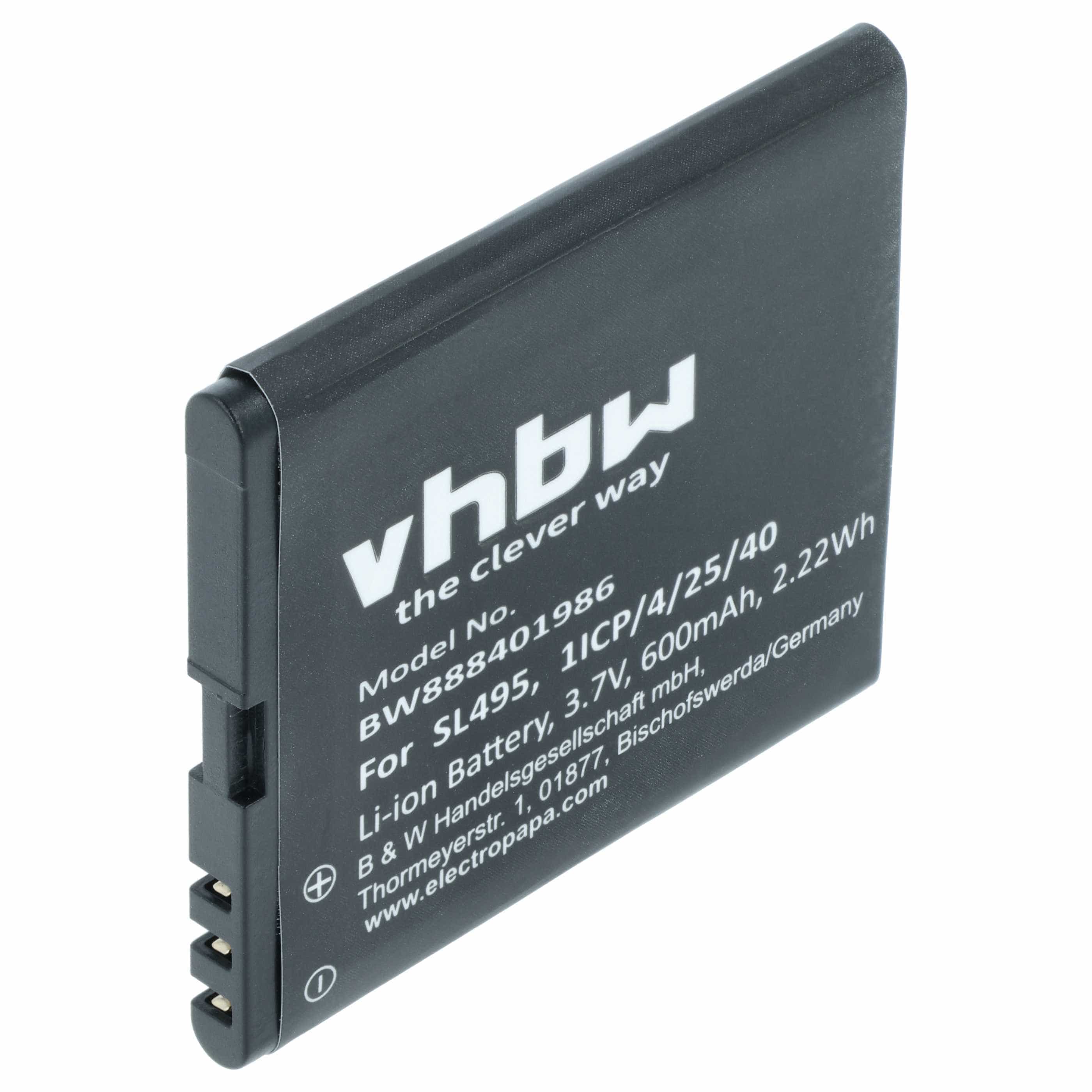 Akumulator do telefonu dla seniora zamiennik Bea-fon 1ICP/4/25/40 - 600 mAh 3,7 V Li-Ion