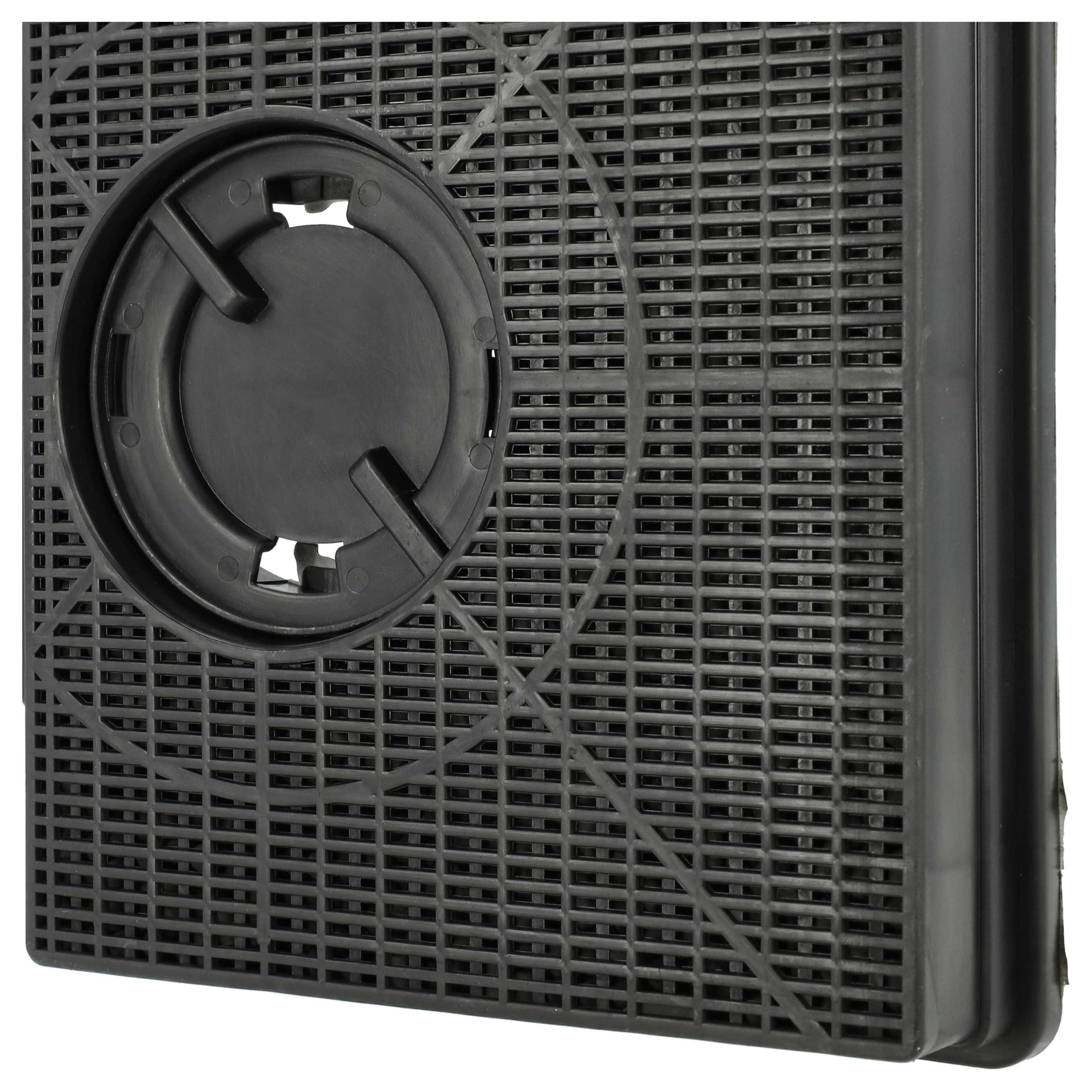 2x Filtres à charbon actif remplace AEG AS-AZKF060, 9029800555, 8718868949554, 9029793602 pour hotte Zanussi