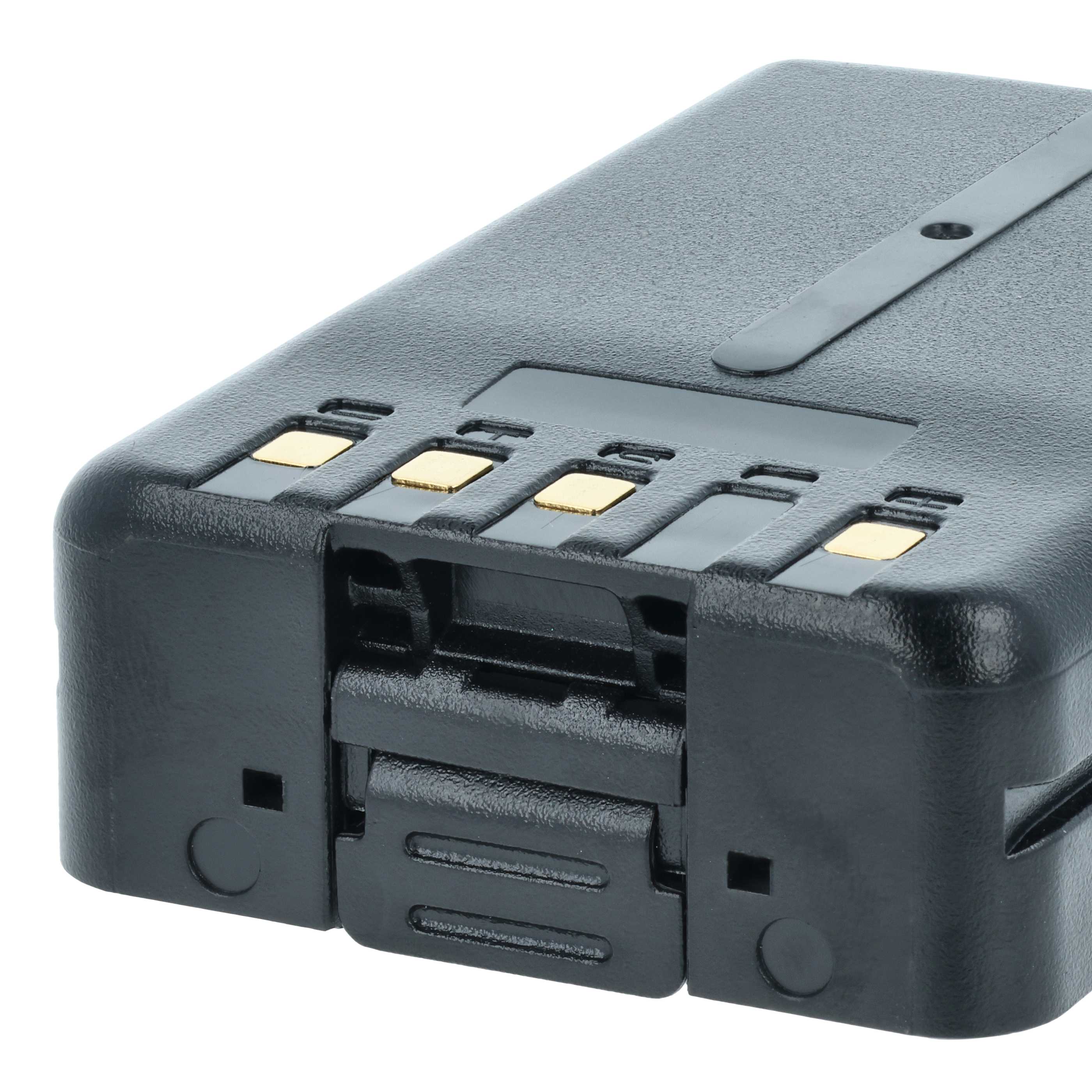 Radio 2x Battery replaces Kenwood KNB-57L, KNB-78L, KNB-55L, KNB-56N, KNB-24L, KNB-35L - 3300 mAh 7.4 V Li-Ion