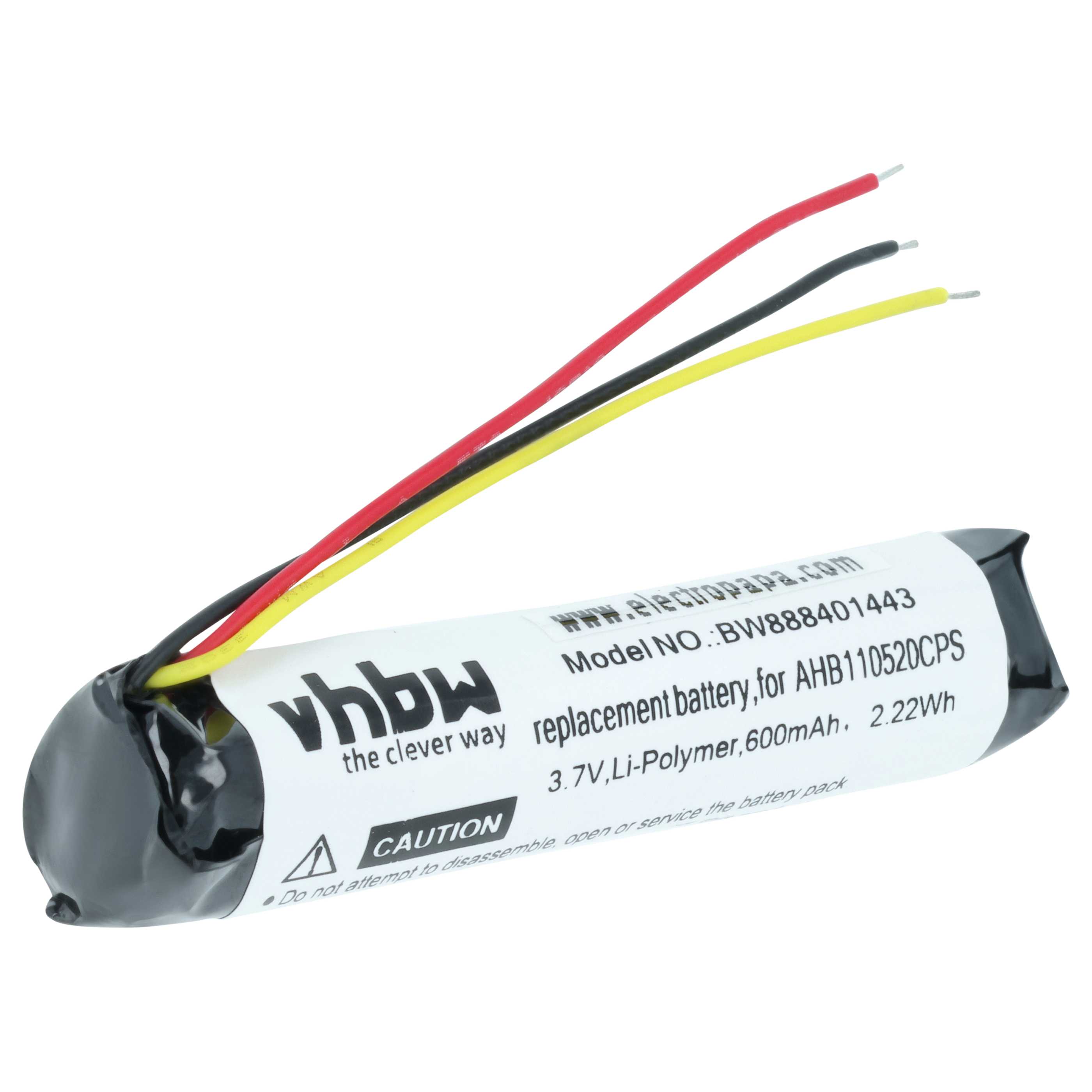 Akumulator do słuchawek bezprzewodowych zamiennik Bose AHB110520CPS - 400 mAh 3,7 V LiPo