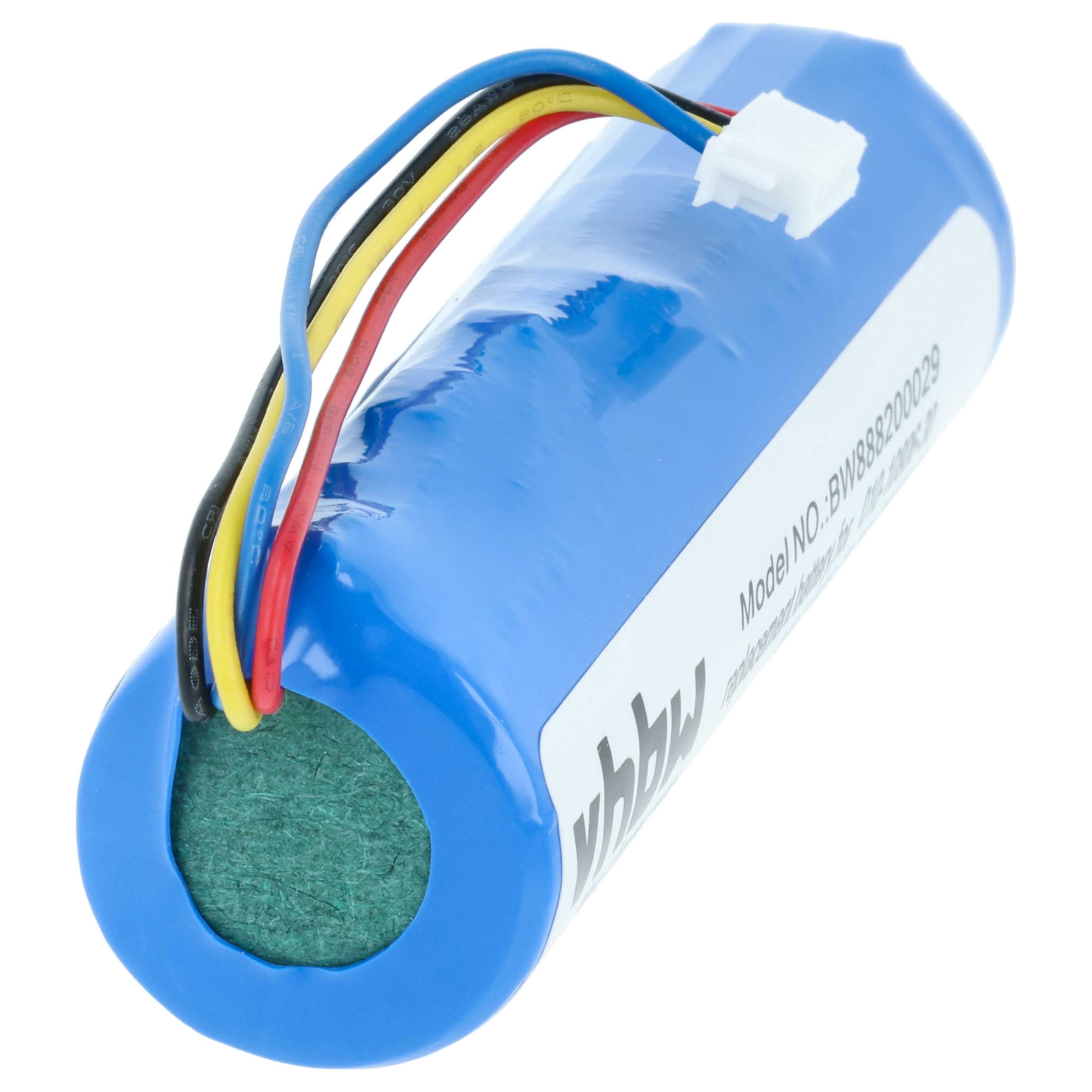 Batteria collare per collare per cani sostituisce Garmin 010-11828-03, 010-10806-30 - 3400mAh 3,7V Li-Ion