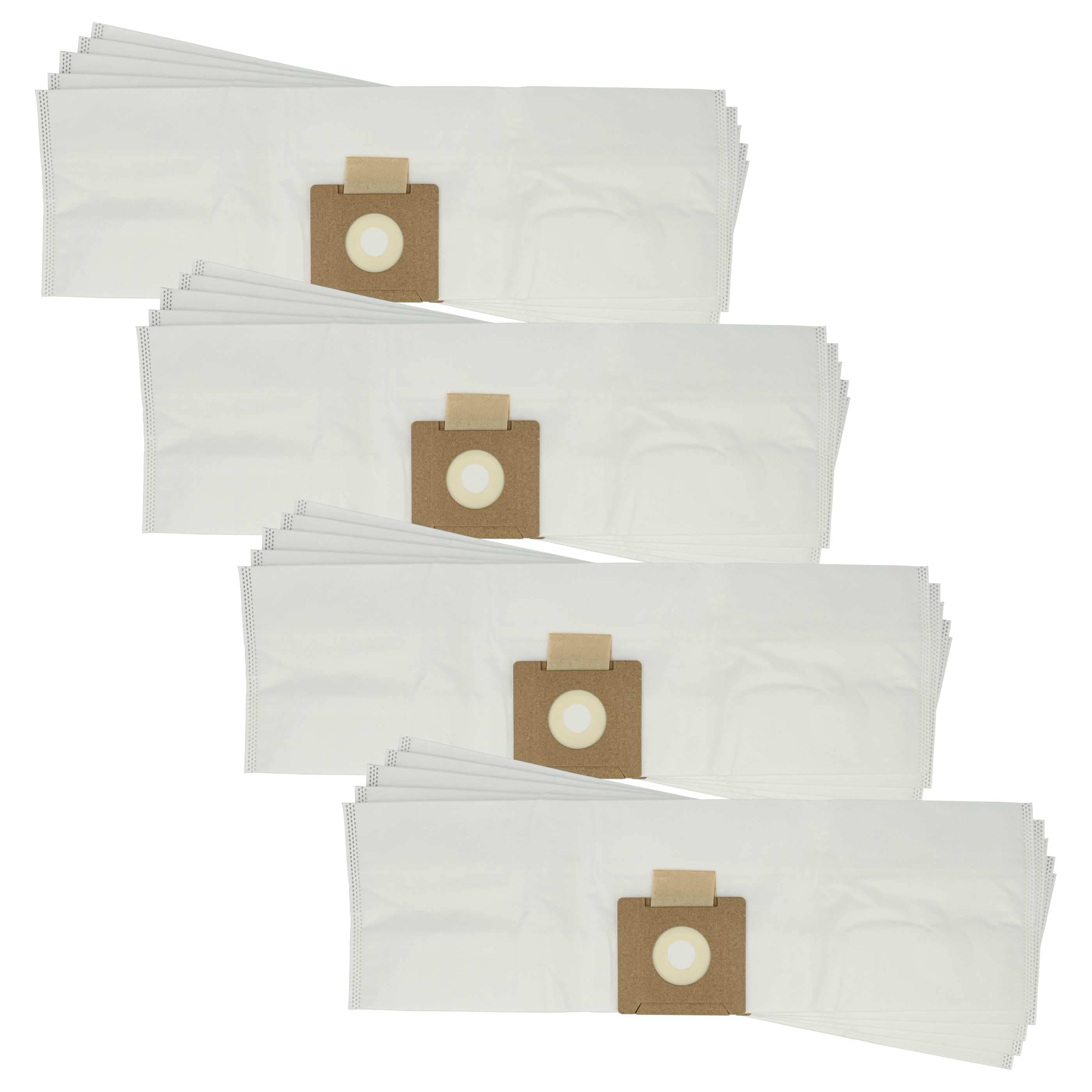 20x Sac remplace Cleanfix 022.433 pour aspirateur Tennant - microfibre non tissée