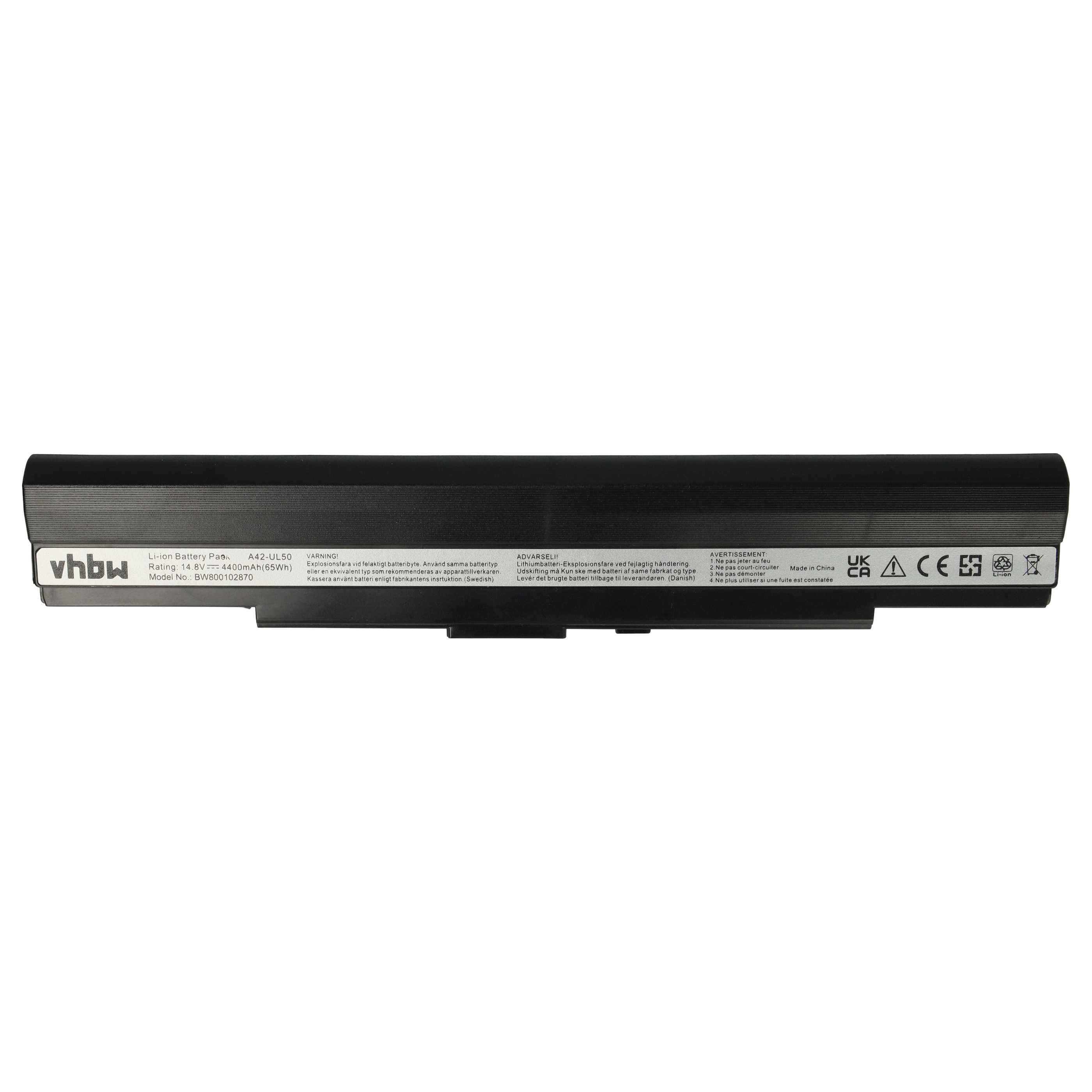 Akumulator do laptopa zamiennik Asus A31-UL50, A32-UL50, A31-UL30, A31-UL80, A32-UL30 - 4400 mAh 14,8 V Li-Ion