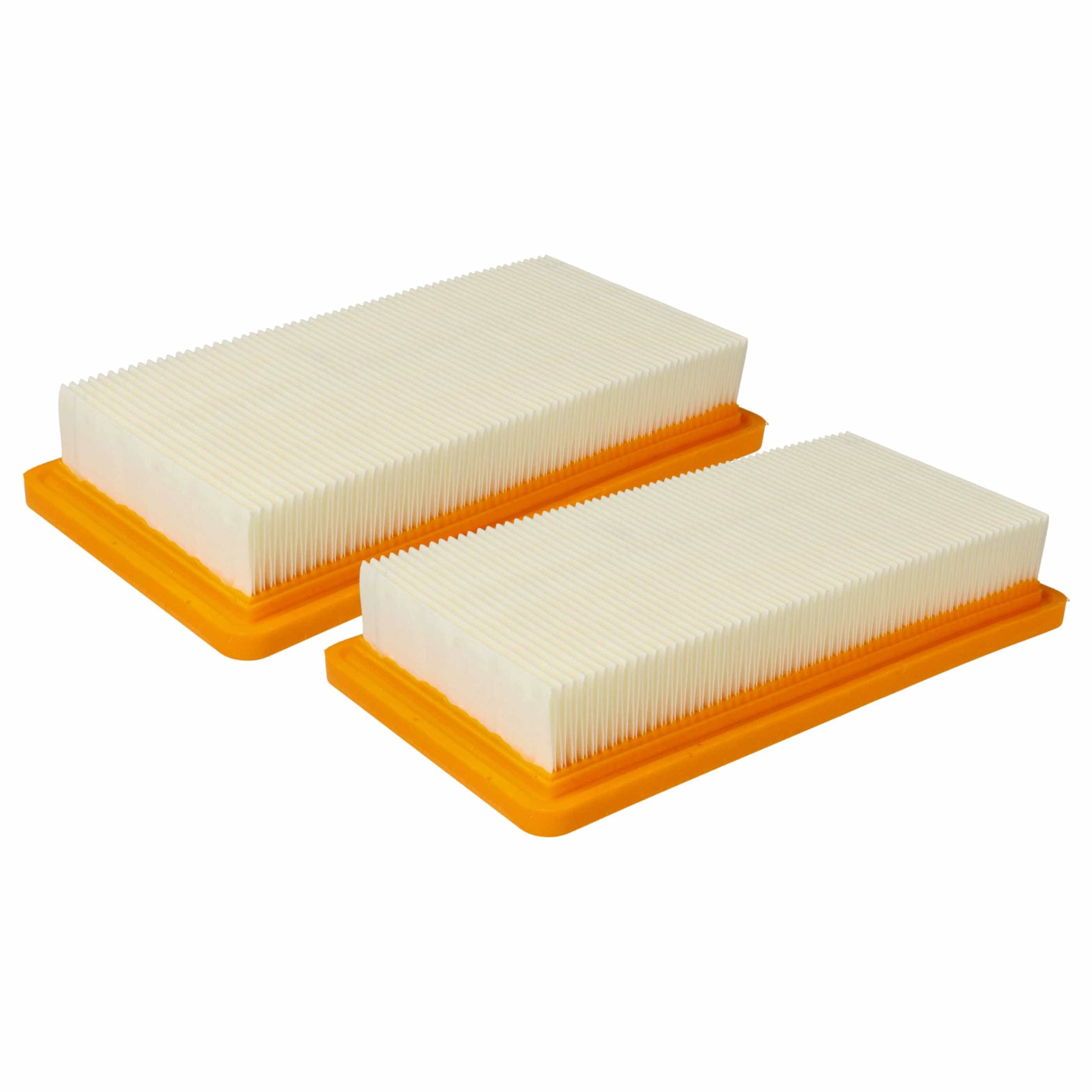 2x Filtro reemplaza Kärcher 6.414-631, 6.414-631.0 para aspiradora, 10 x 18,9 cm