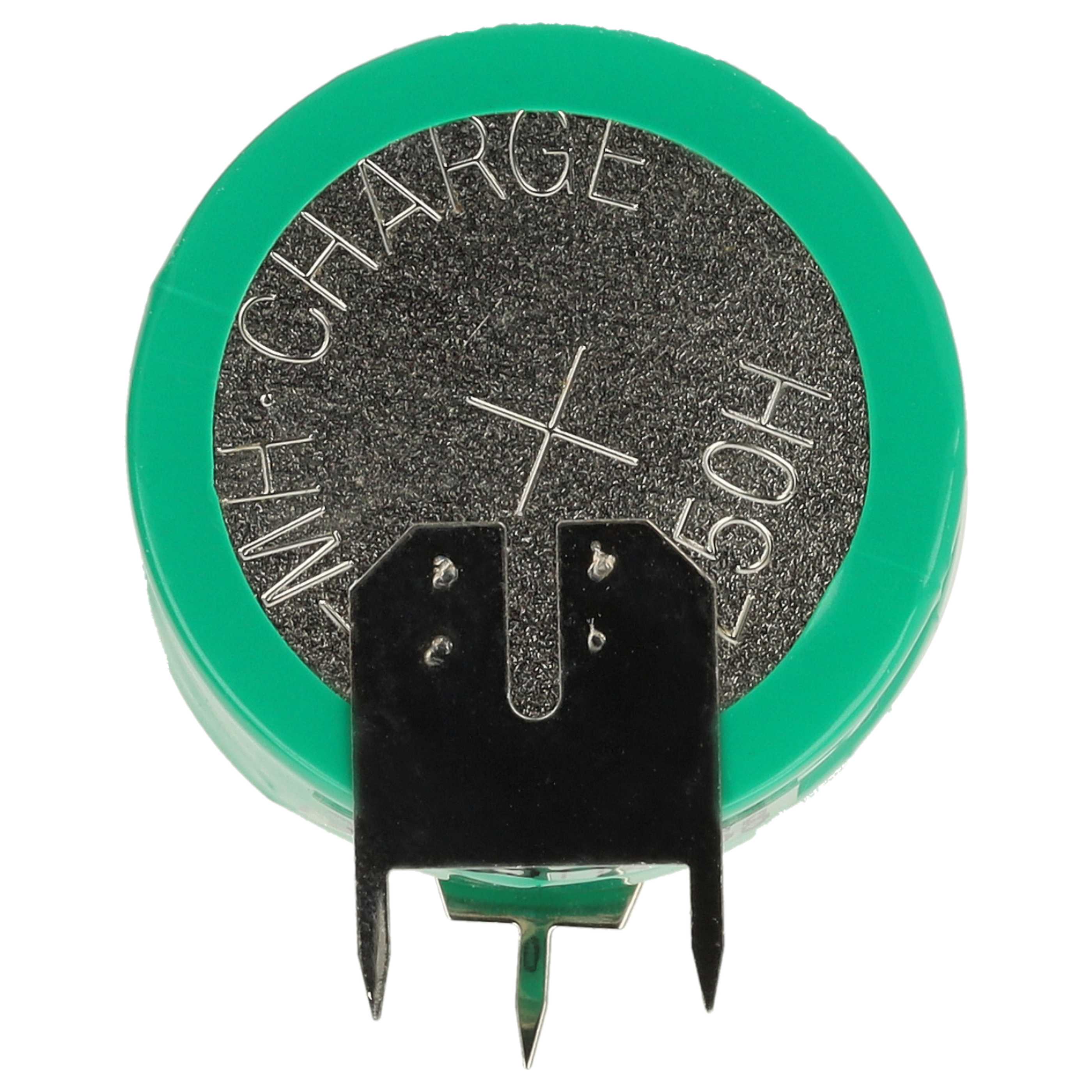 5x Button Cell Battery Type 2/V250H 3 Pins for Model Building Solar Lamps etc. - 250 mAh 2.4 V NiMH