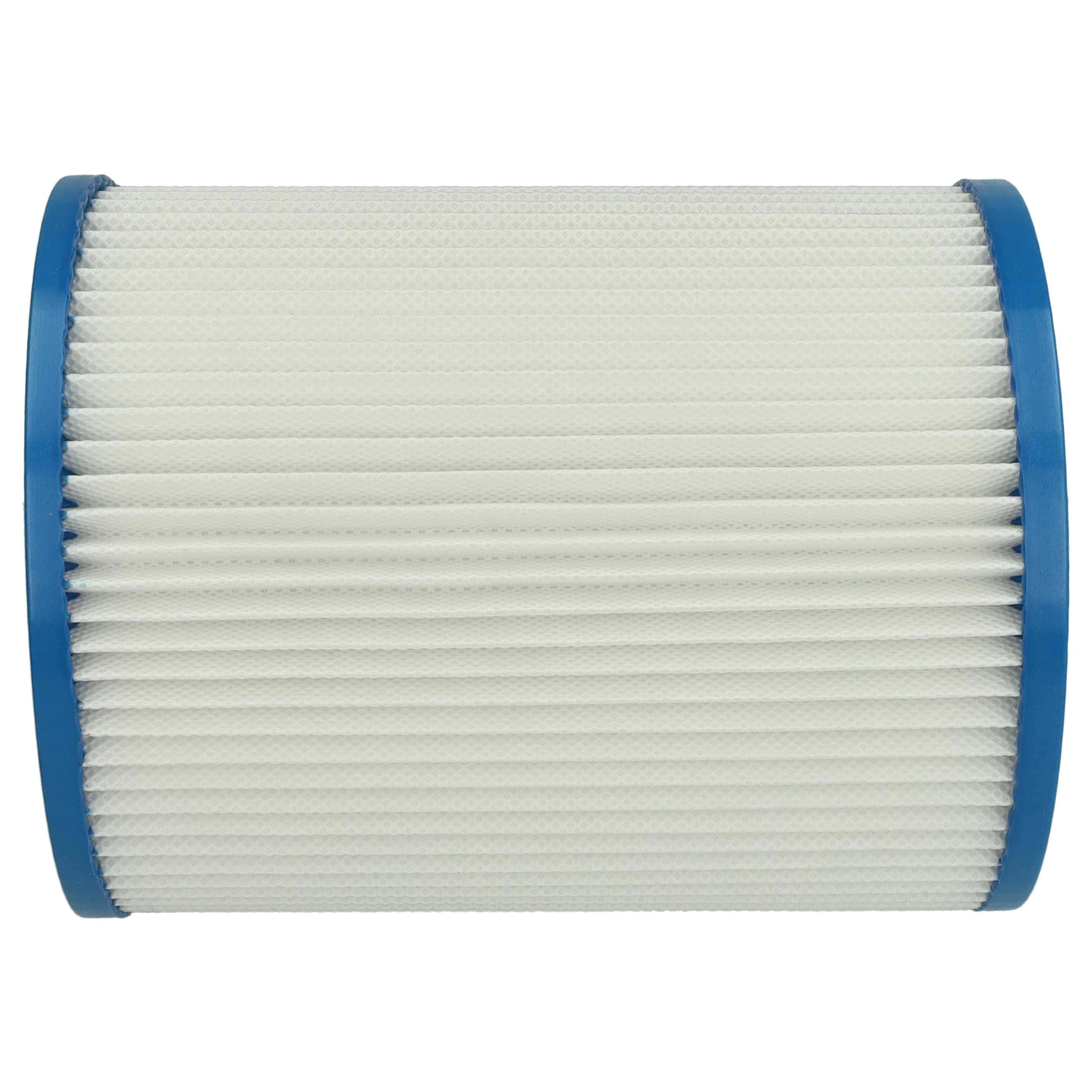 8x cartridge filter replaces Fein 31322765009, 4014586261454 for Fein Vacuum Cleaner, white