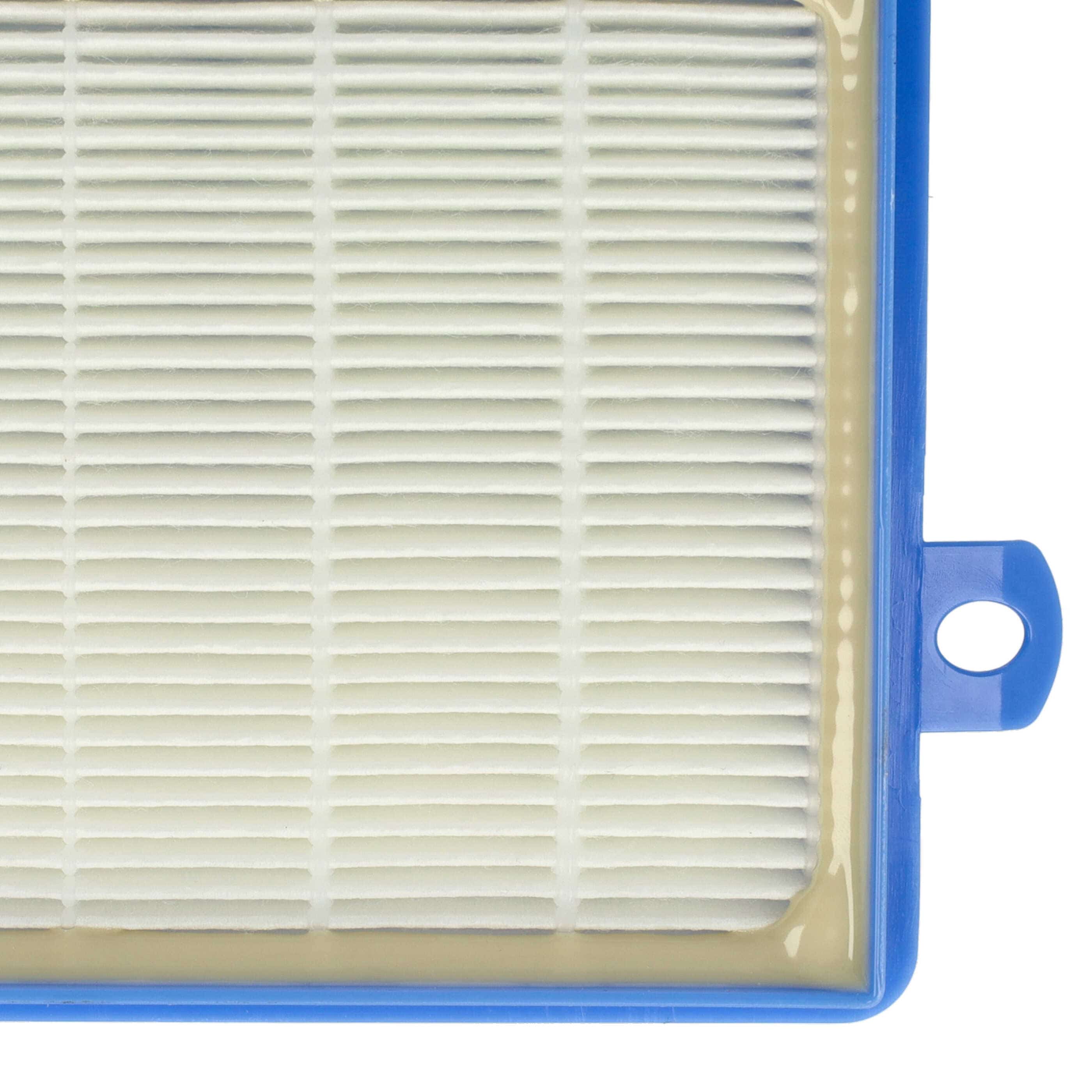 2x exhaust filter replaces AEF13W, H13, AEF 13 W for Philips Vacuum Cleaner