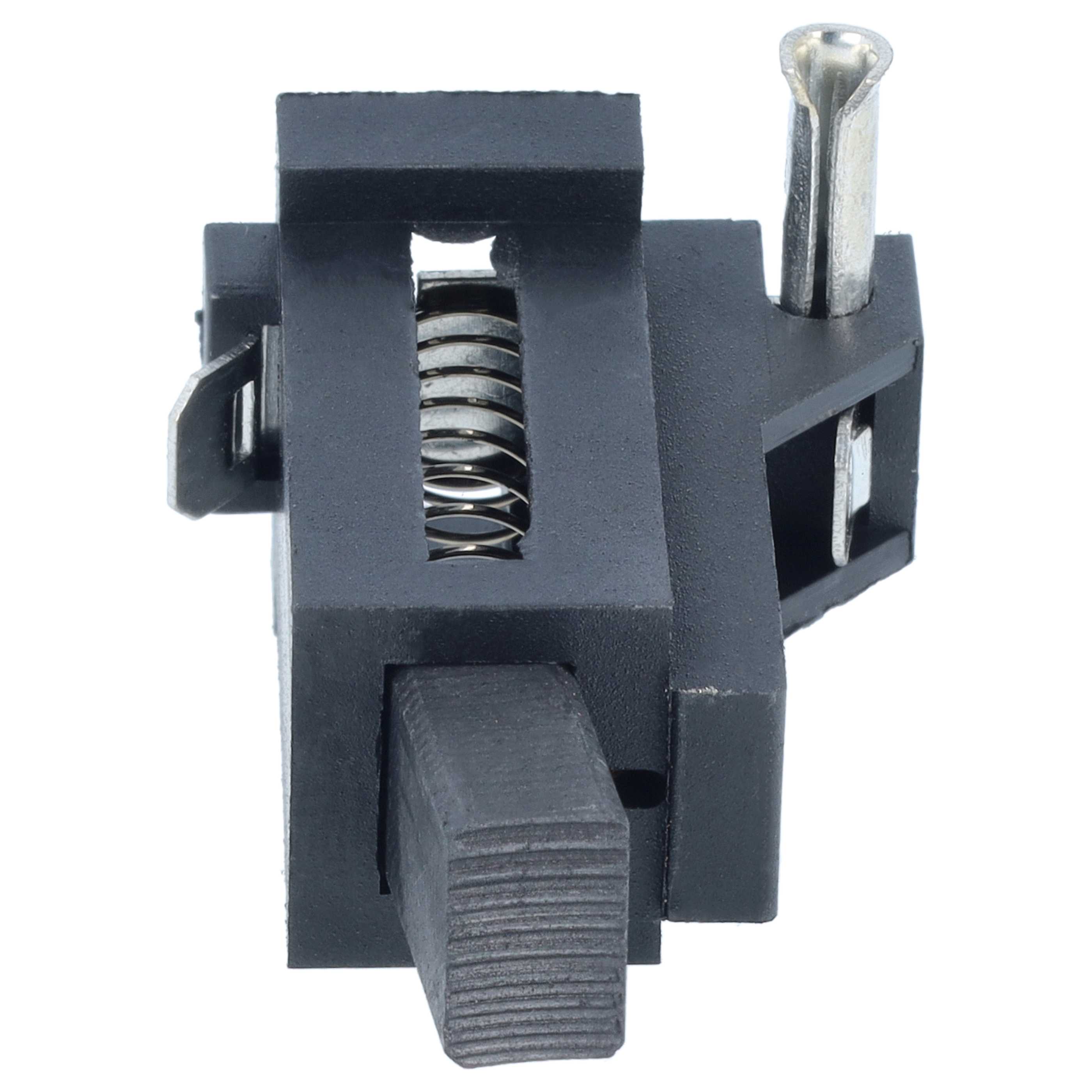 2x Kohlebürste als Ersatz für Bosch 2610992427, 2610993157 für Elektrowerkzeug - 9,67 x 9,5 x 6,3mm