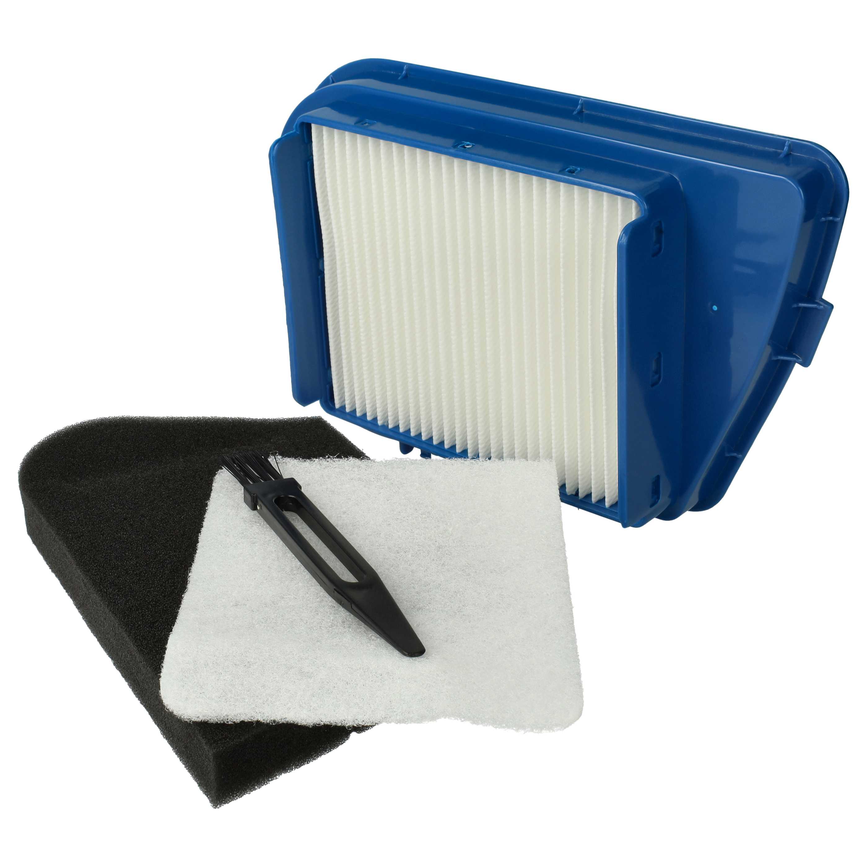 12 Part Filter + Brush Set replaces Rowenta ZR004601 for Moulinex Vacuum Cleaner etc.