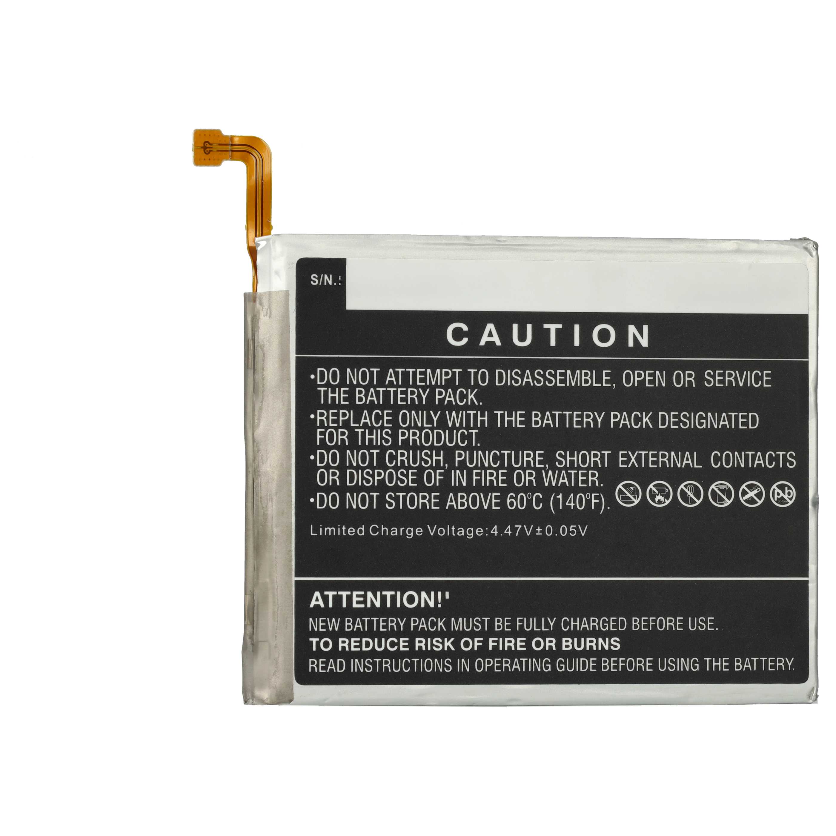 Akku als Ersatz für Samsung GH82-31469A, EB-BA546ABY - 4900mAh 3,88V Li-Polymer