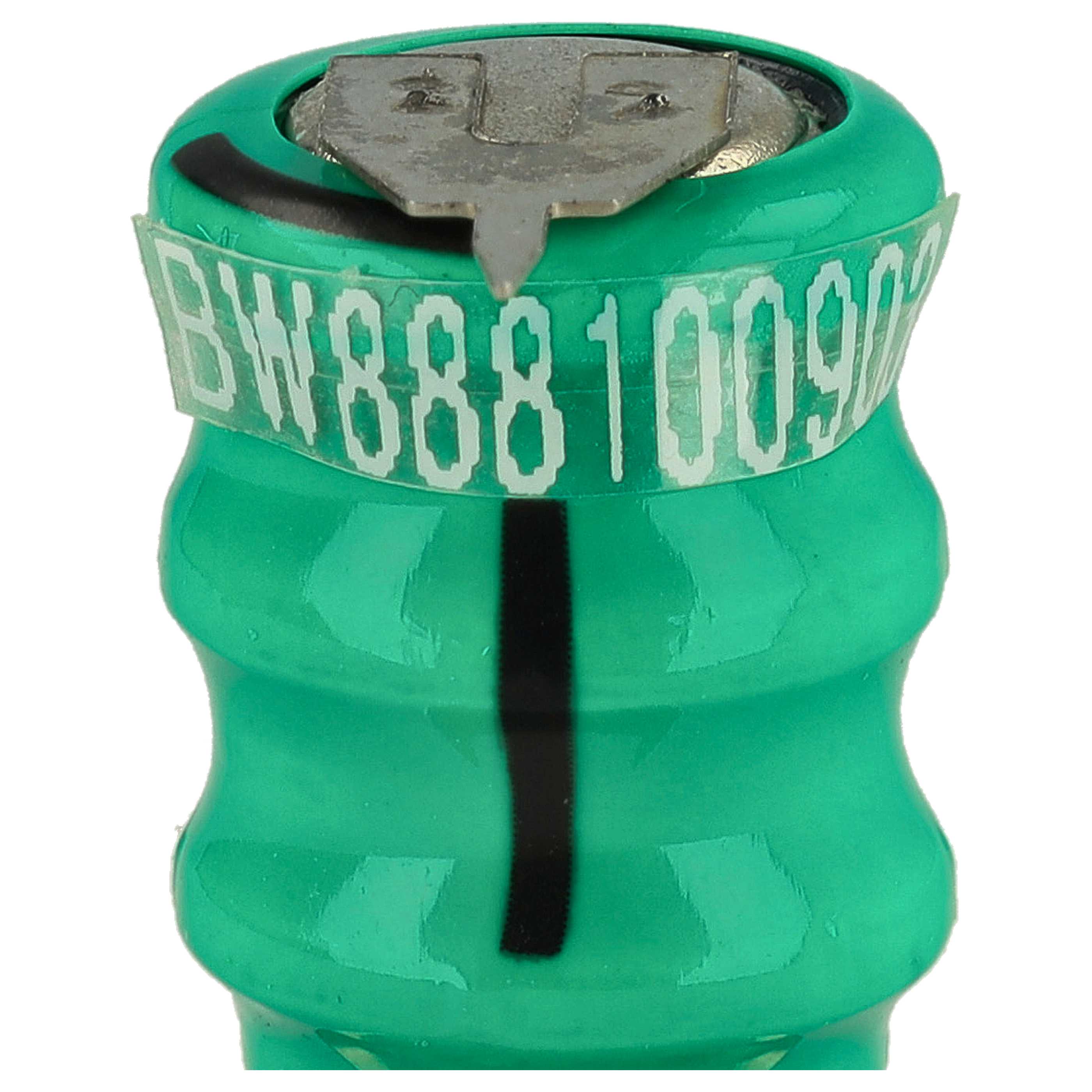 Button Cell Battery Type V40H 3 Pins for Model Building Solar Lamps etc. - 40 mAh 3.6 V NiMH