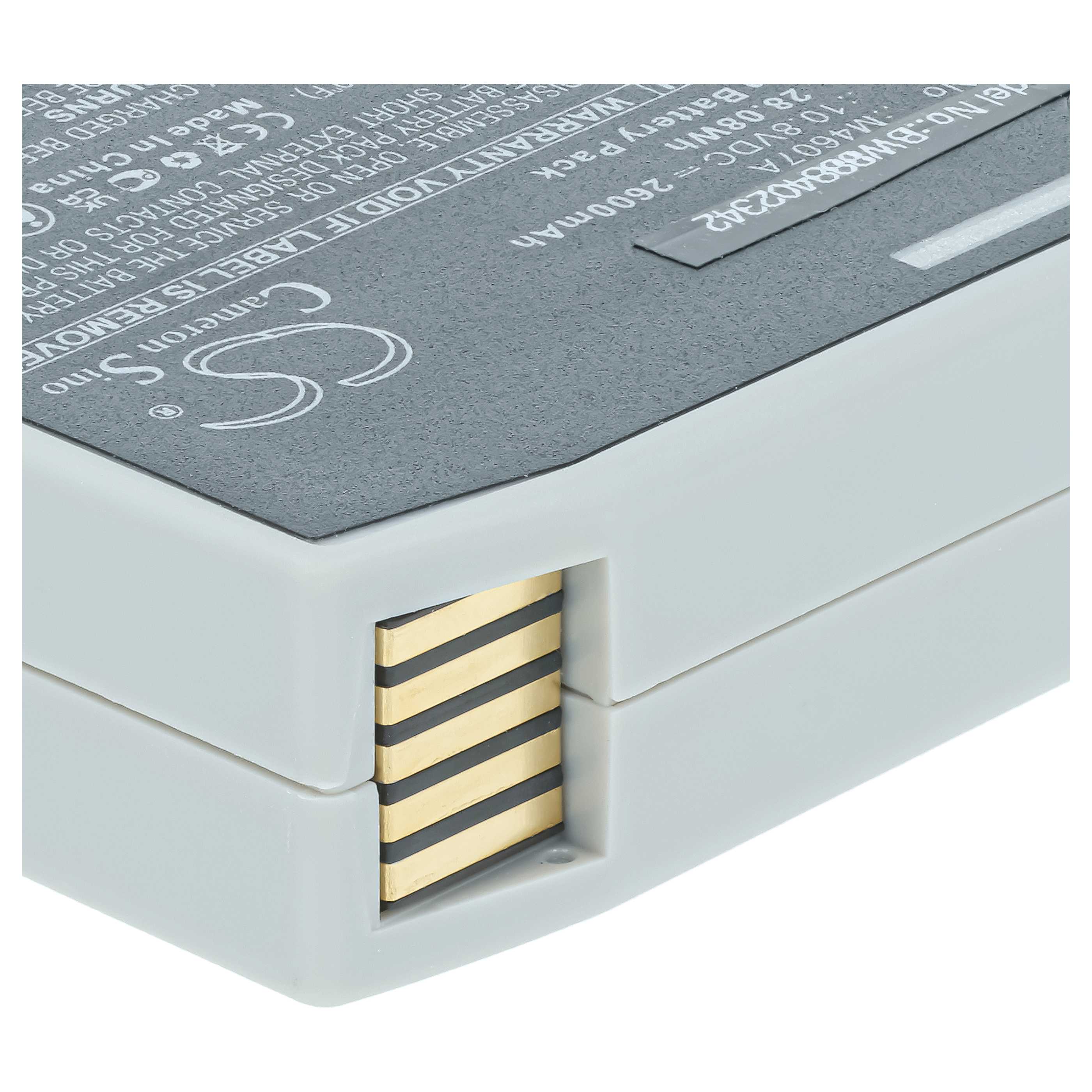 Batería reemplaza Philips para tecnología médica (2600 mAh, 10,8 V, Li-Ion)