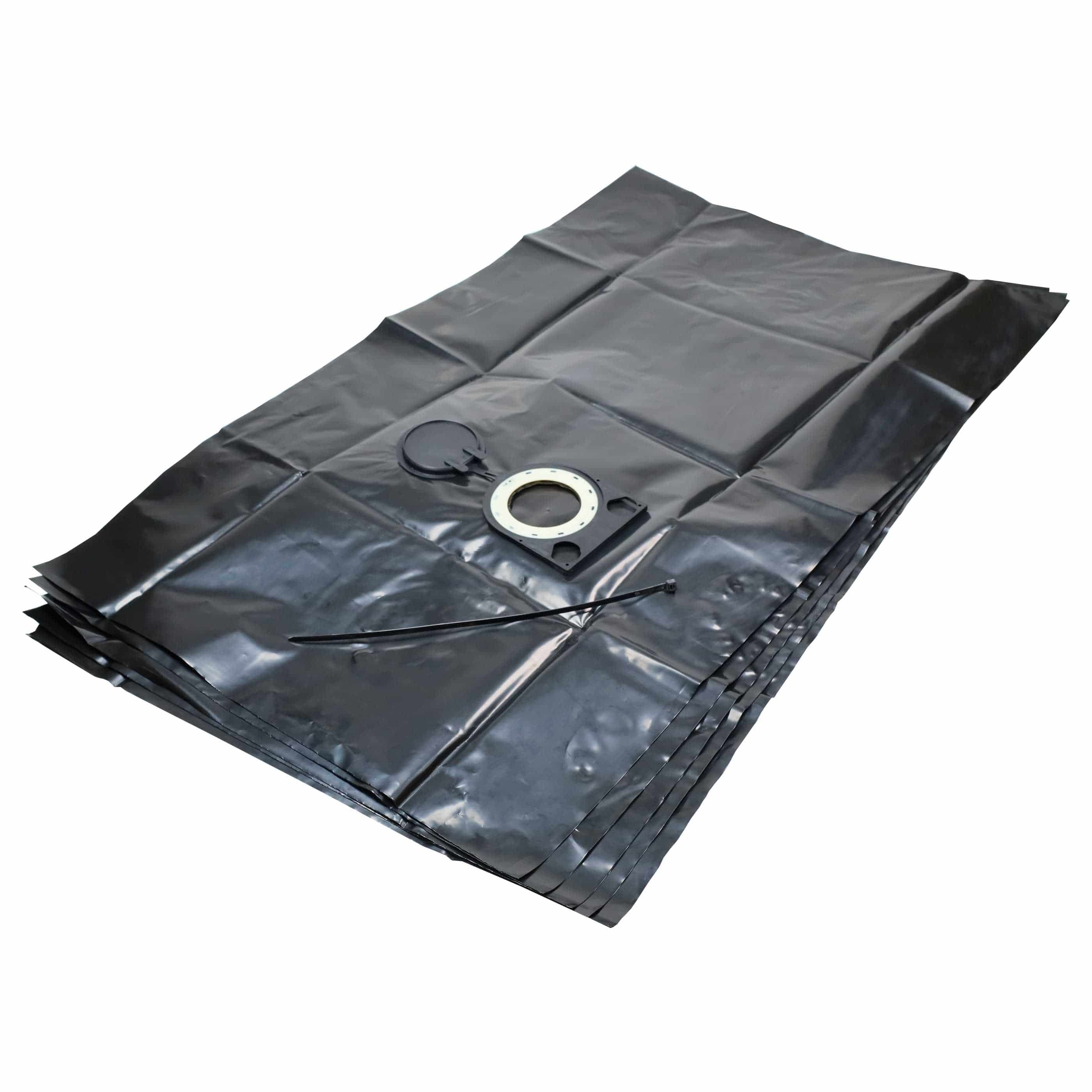5x Sac remplace Starmix FBPE 25-35 pour aspirateur Starmix - polyéthylène