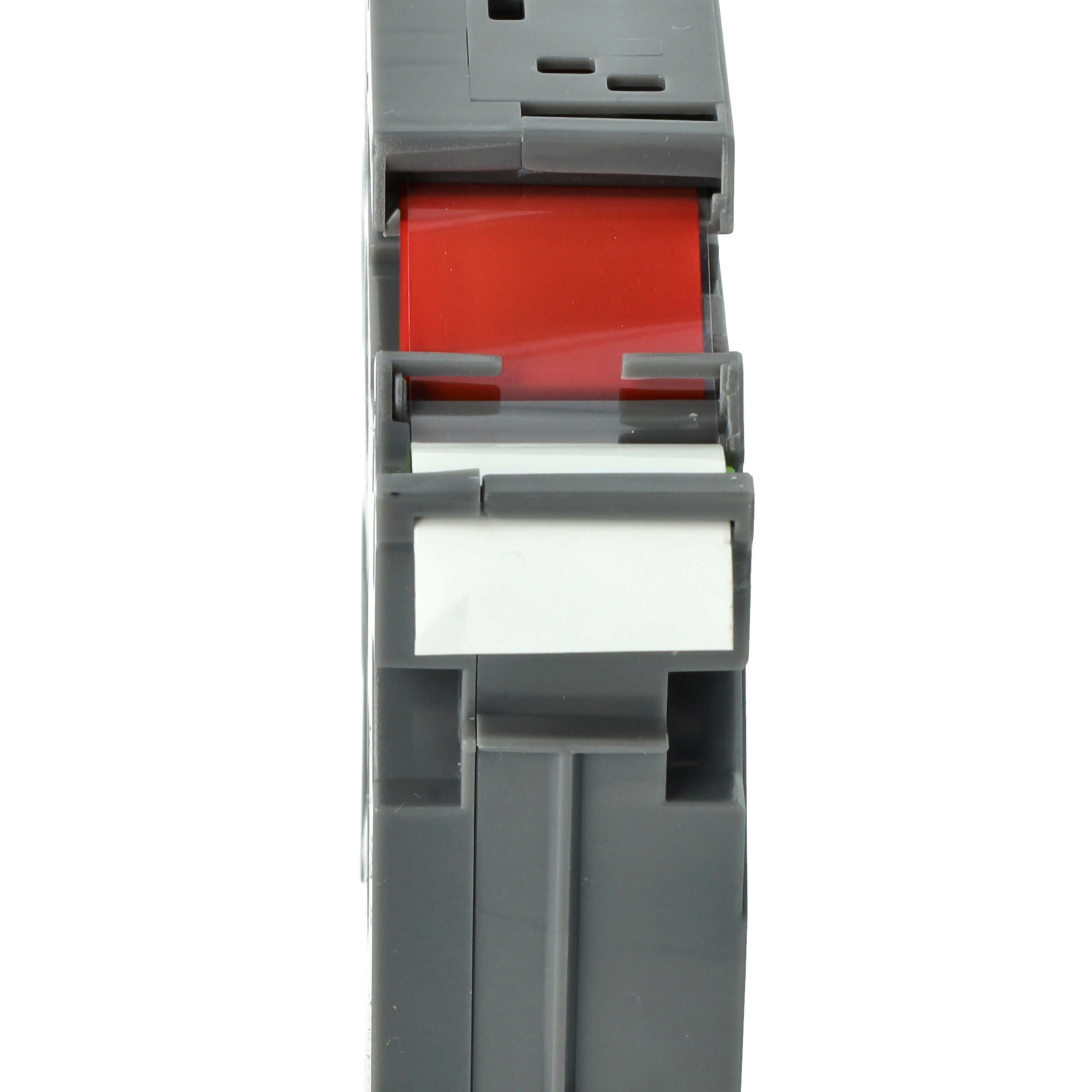 Cassetta nastro sostituisce Brother TZ-242, TZE-242L per etichettatrice Brother 18mm rosso su bianco