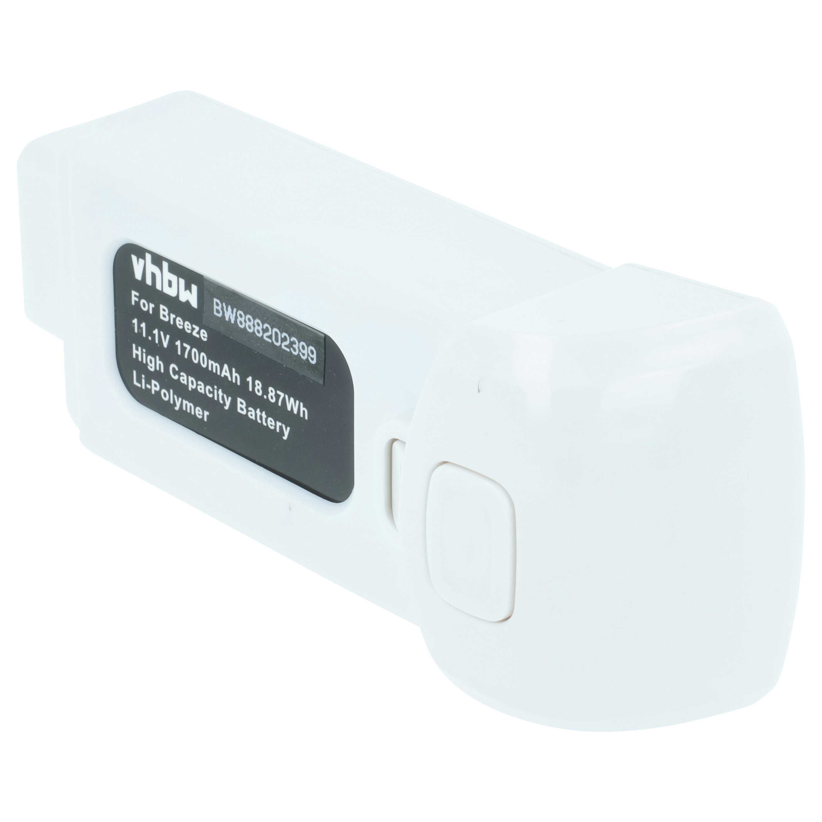Batterie remplace Yuneec FCA105001 pour drone Yuneec- 1700mAh 11,1V Li-polymère