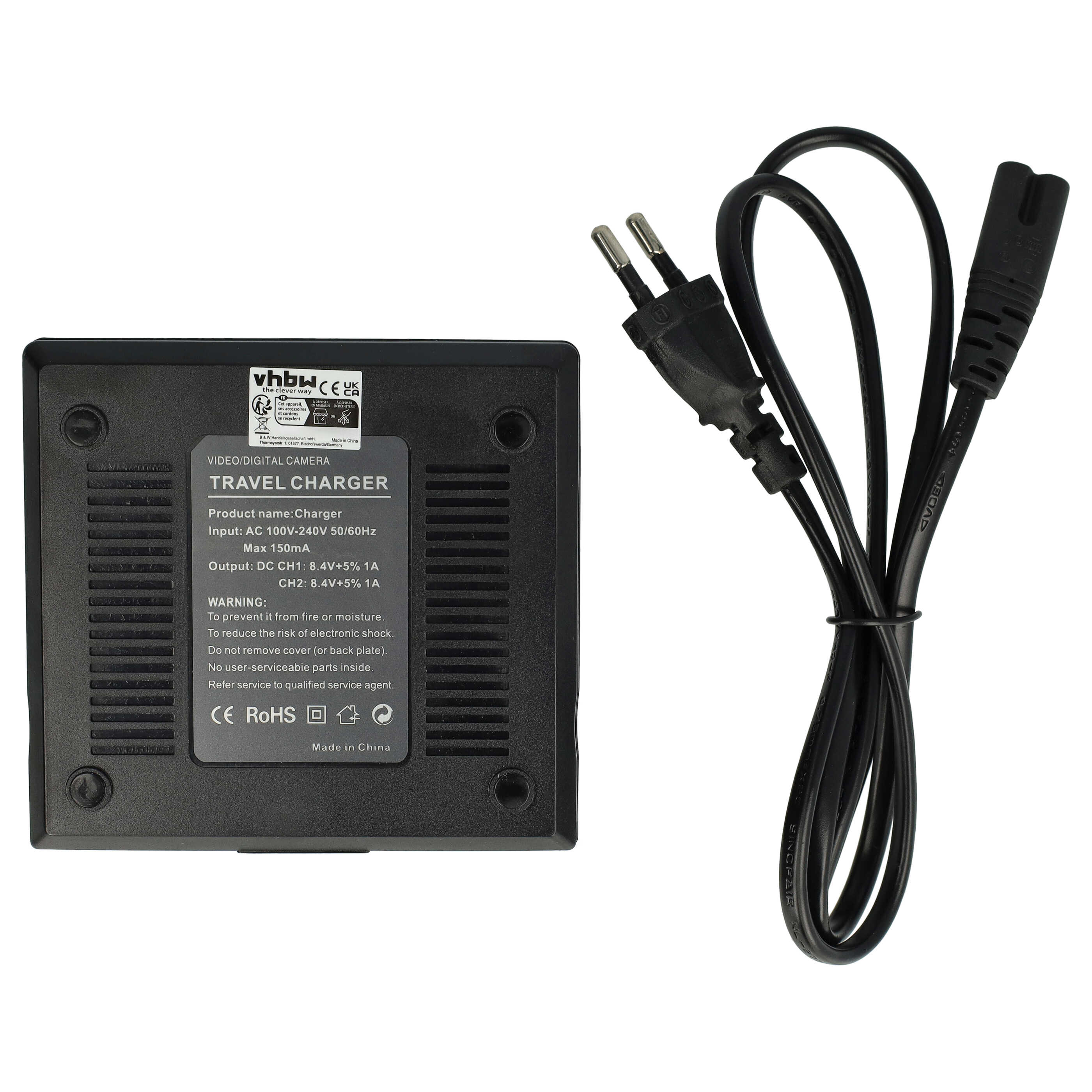 Battery Charger suitable for Canon DC100 Digital Camera - 1.0 A