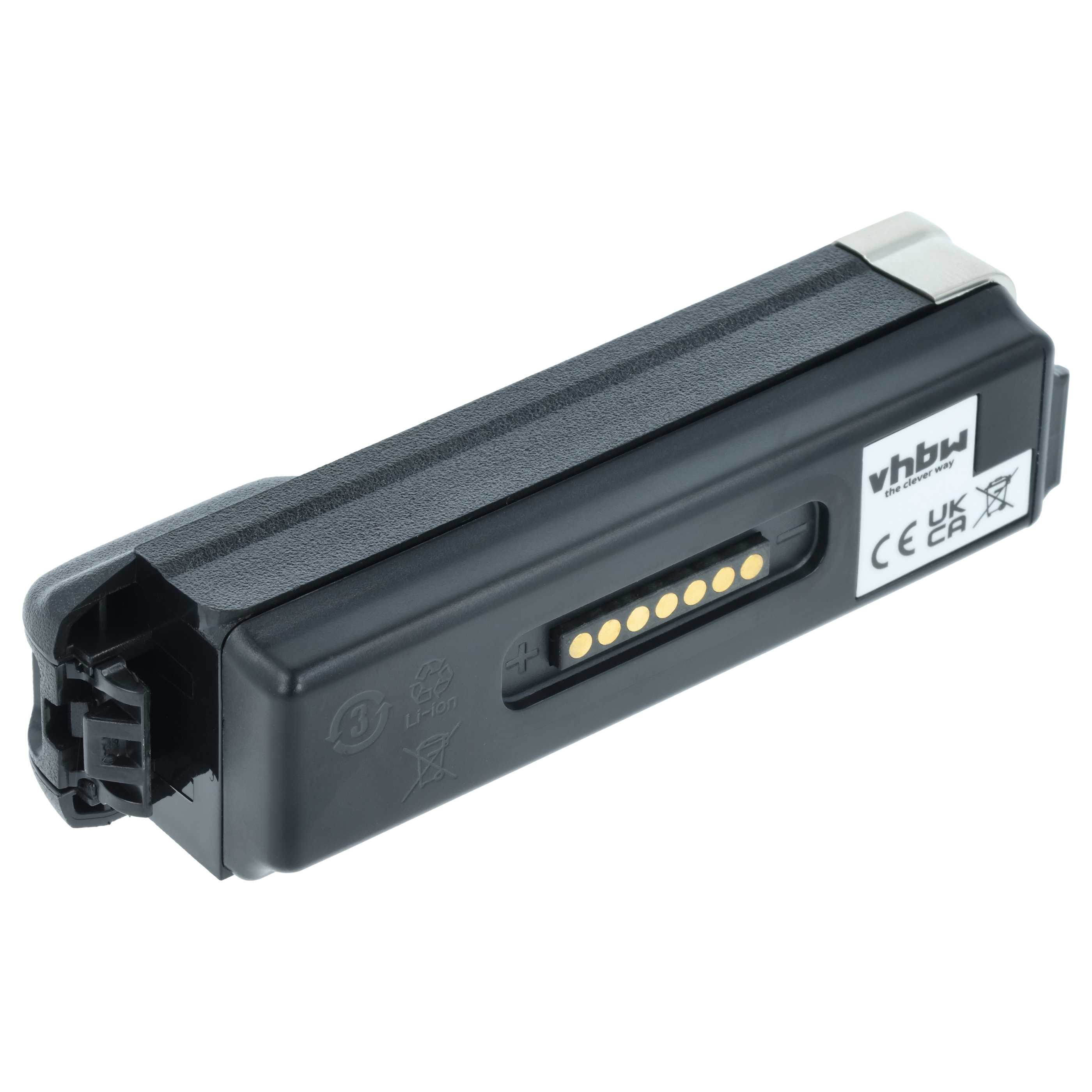 2x Batteria sostituisce Zebra BTRY-NWTRS-50MA-01 per barcode scanner Zebra - 3200mAh 3,6V Li-Ion