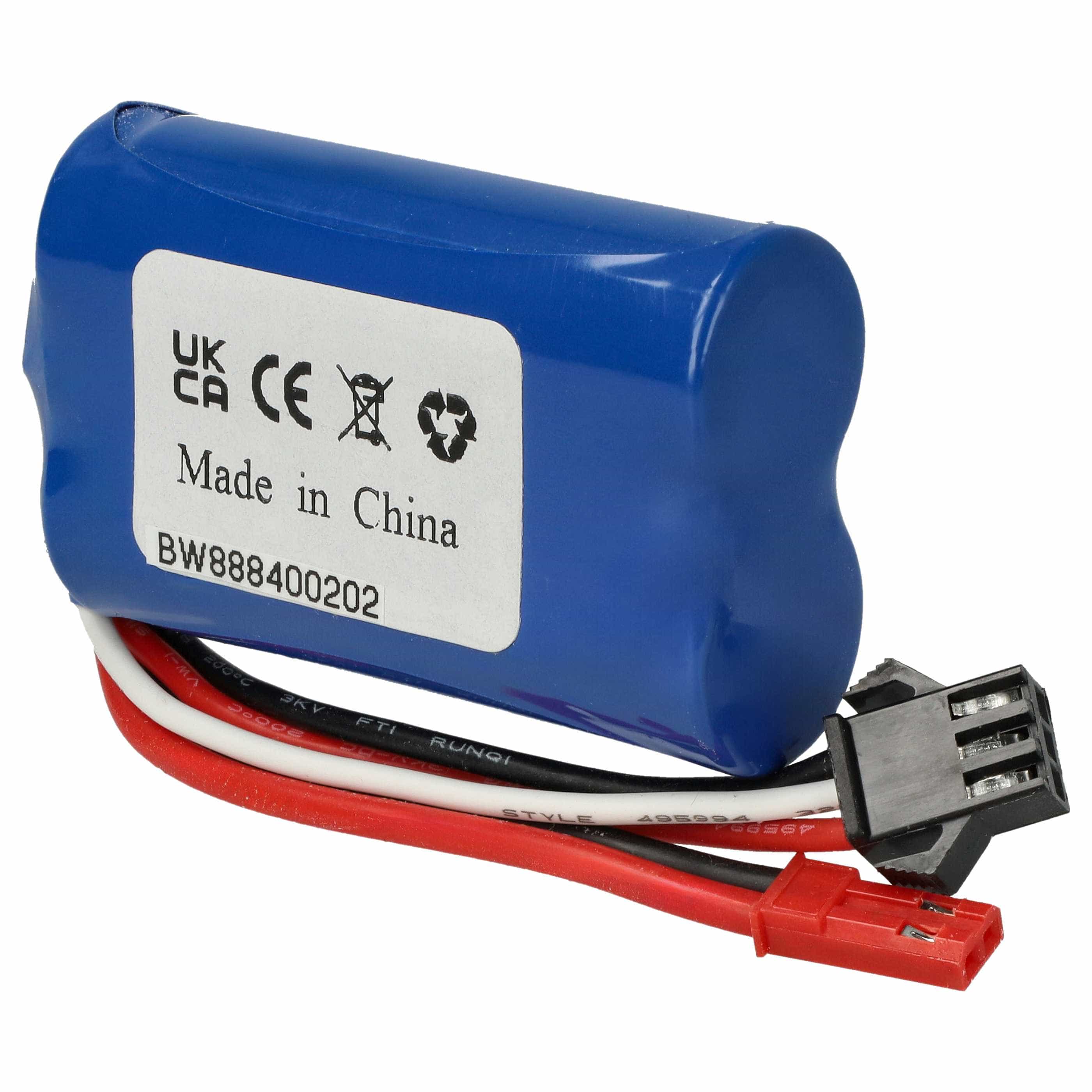 Batterie modèle radio-télécommandé - 350mAh 6,4V LiFePO4, BEC