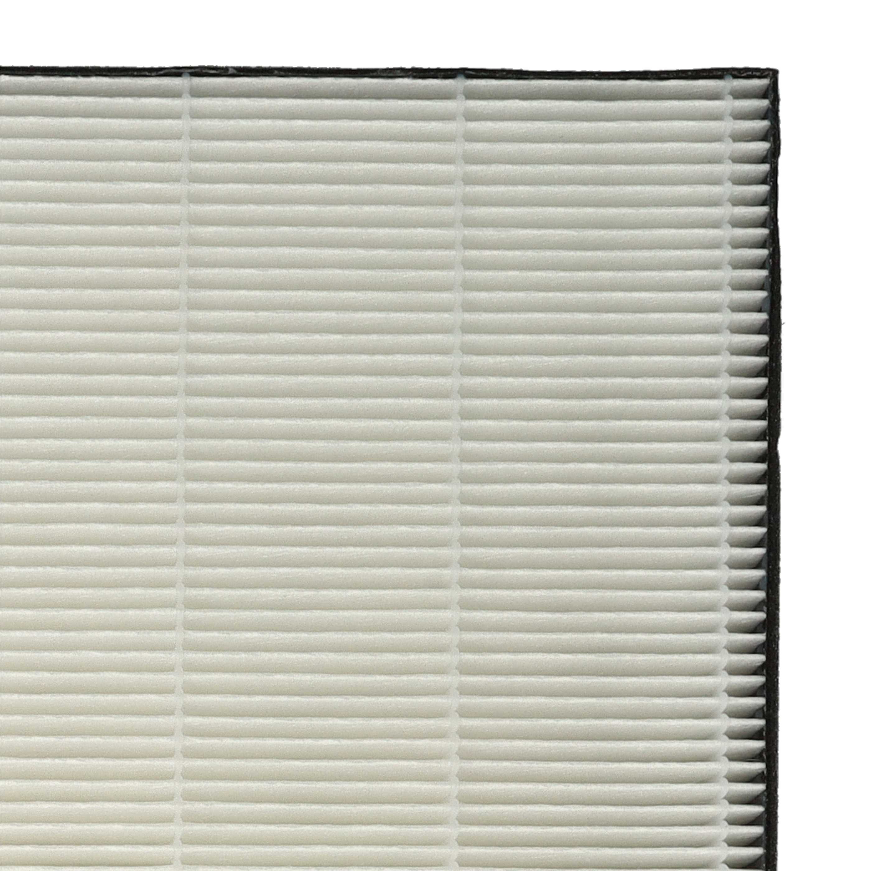 4 Part Filter Set replaces Philips FY2422/30 Air Purifier - activated carbon filter, HEPA filter