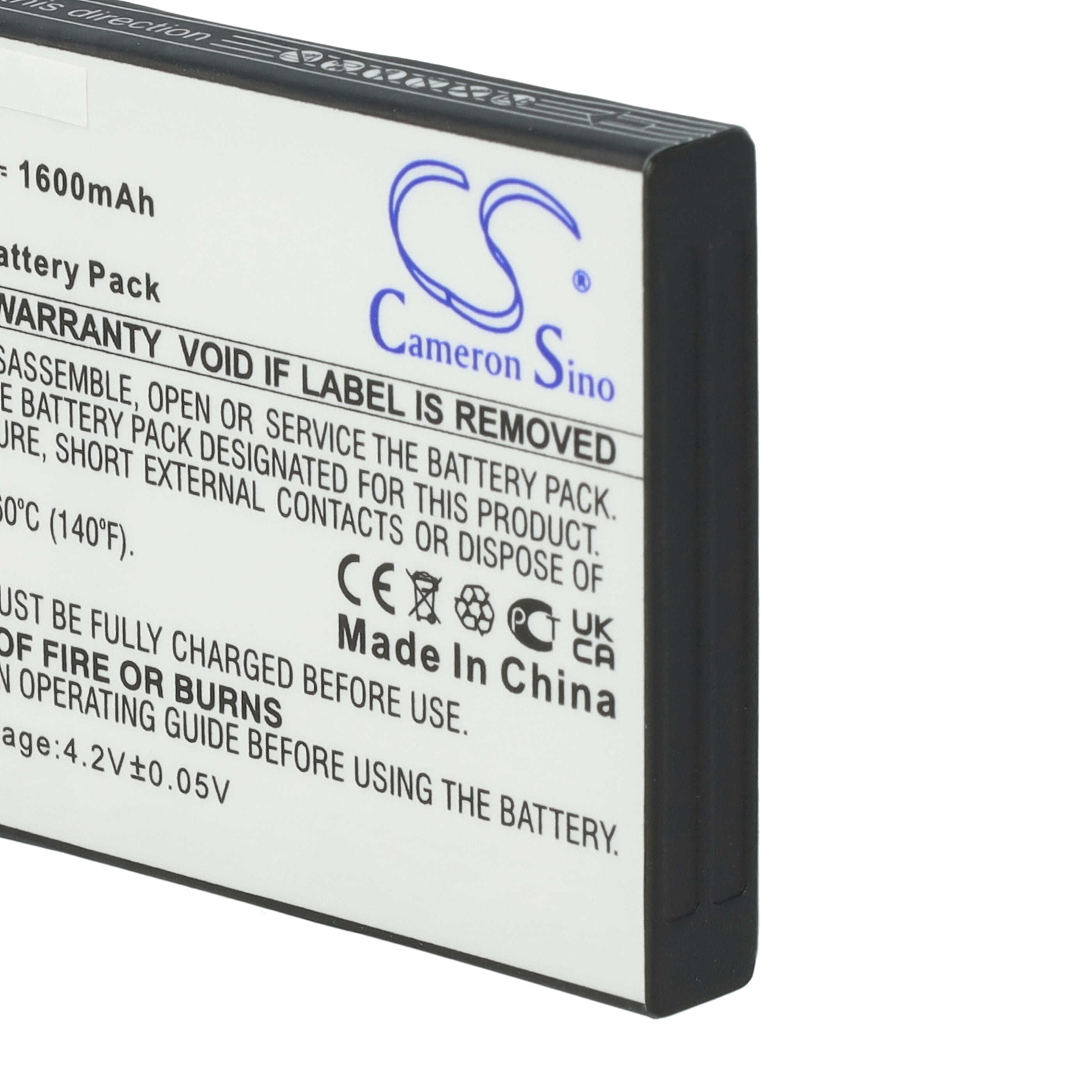 Batteria sostituisce Bea-fon AL560 per cellulare Bea-fon - 1600mAh 3,7V Li-Poly
