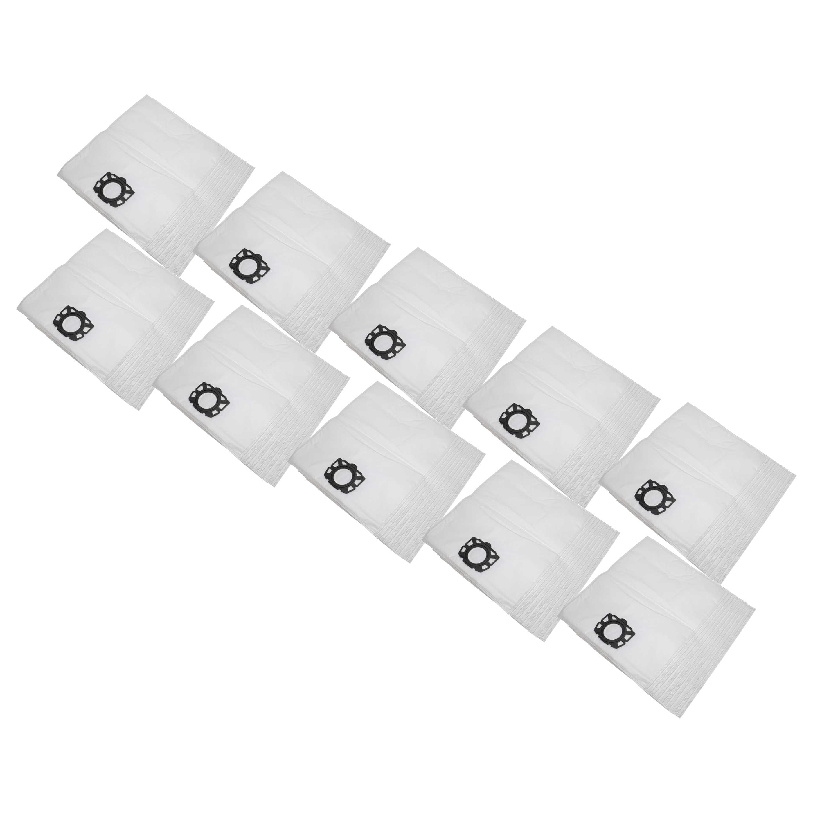 100x Sac remplace Kärcher 2.863-006.0 pour aspirateur Kärcher - microfibre non tissée