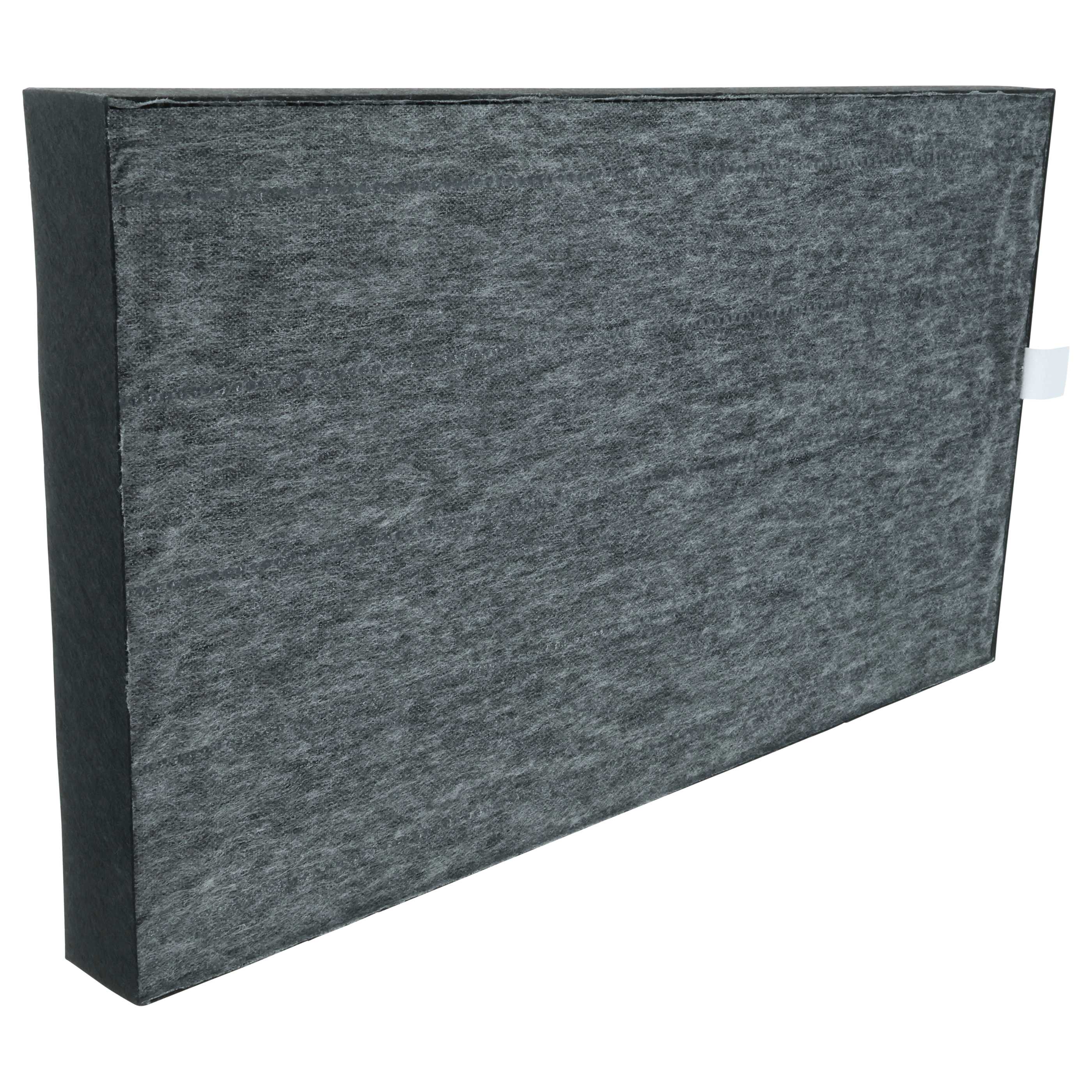 2 Part Filter Set replaces Sharp FZ-C100DFE, FZ-C100DFU Air Purifier - activated carbon filter, HEPA filter