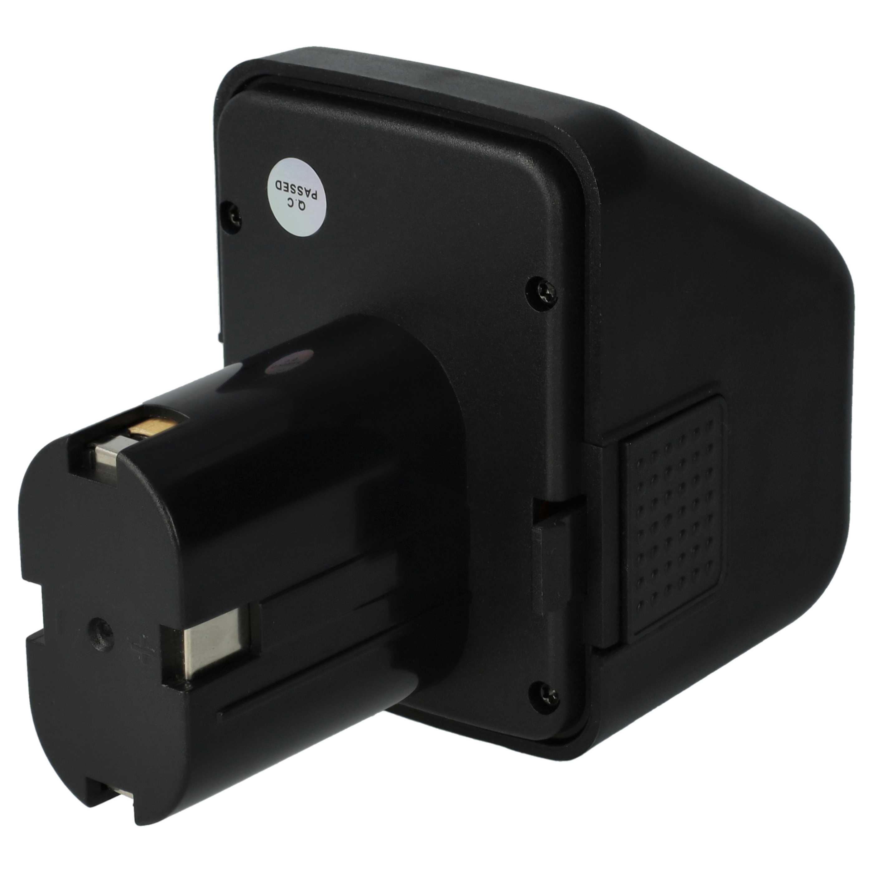 2x Battery replaces Gesipa CPT12/2 EHD Blind Rivet Gun - 2500 mAh, 12 V, NiMH