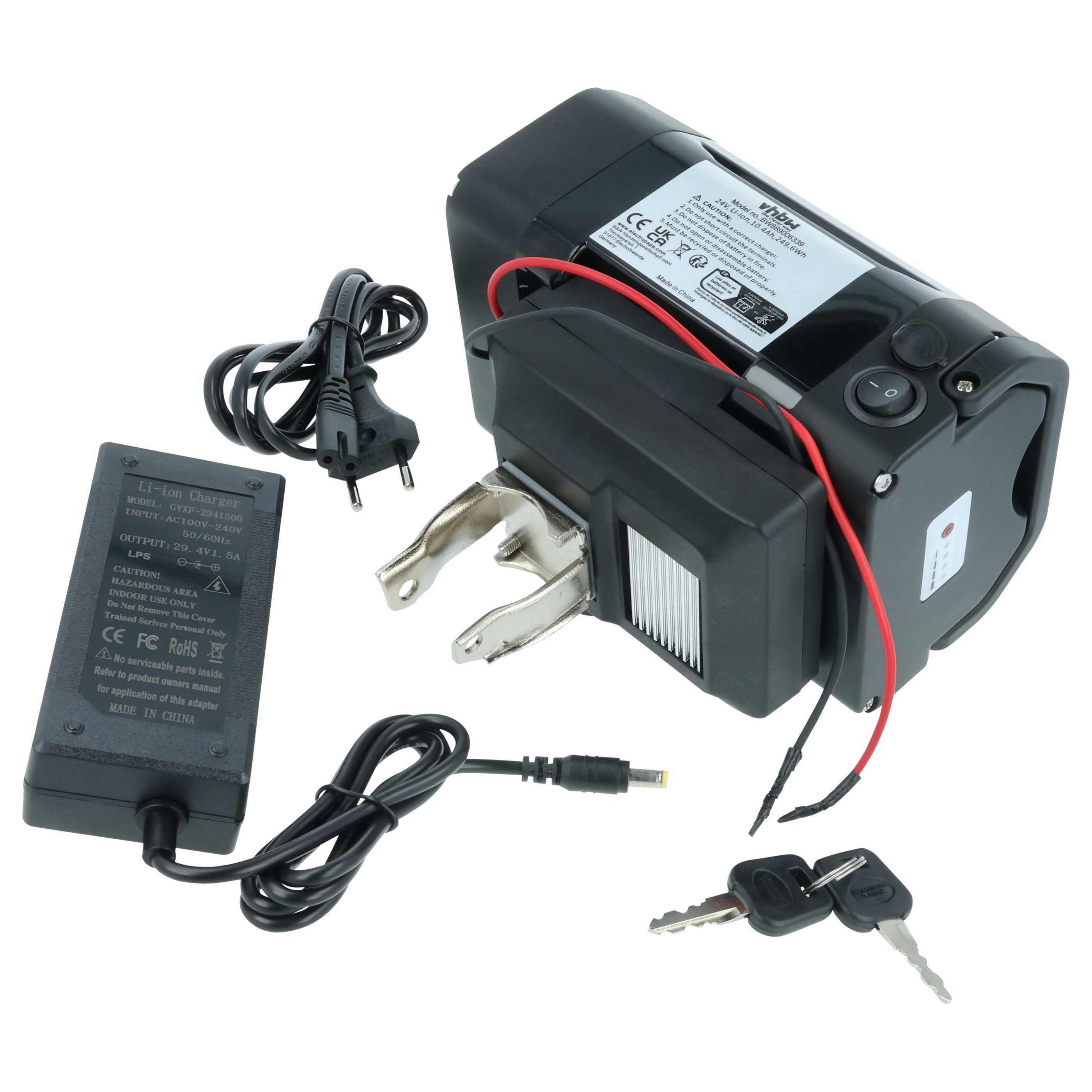 Batteria per e-bike AVE, BBF, Bergamonte Summerville, Bergsieger, Böttcher, ElFei Longtravel, LeonCycle, Porta