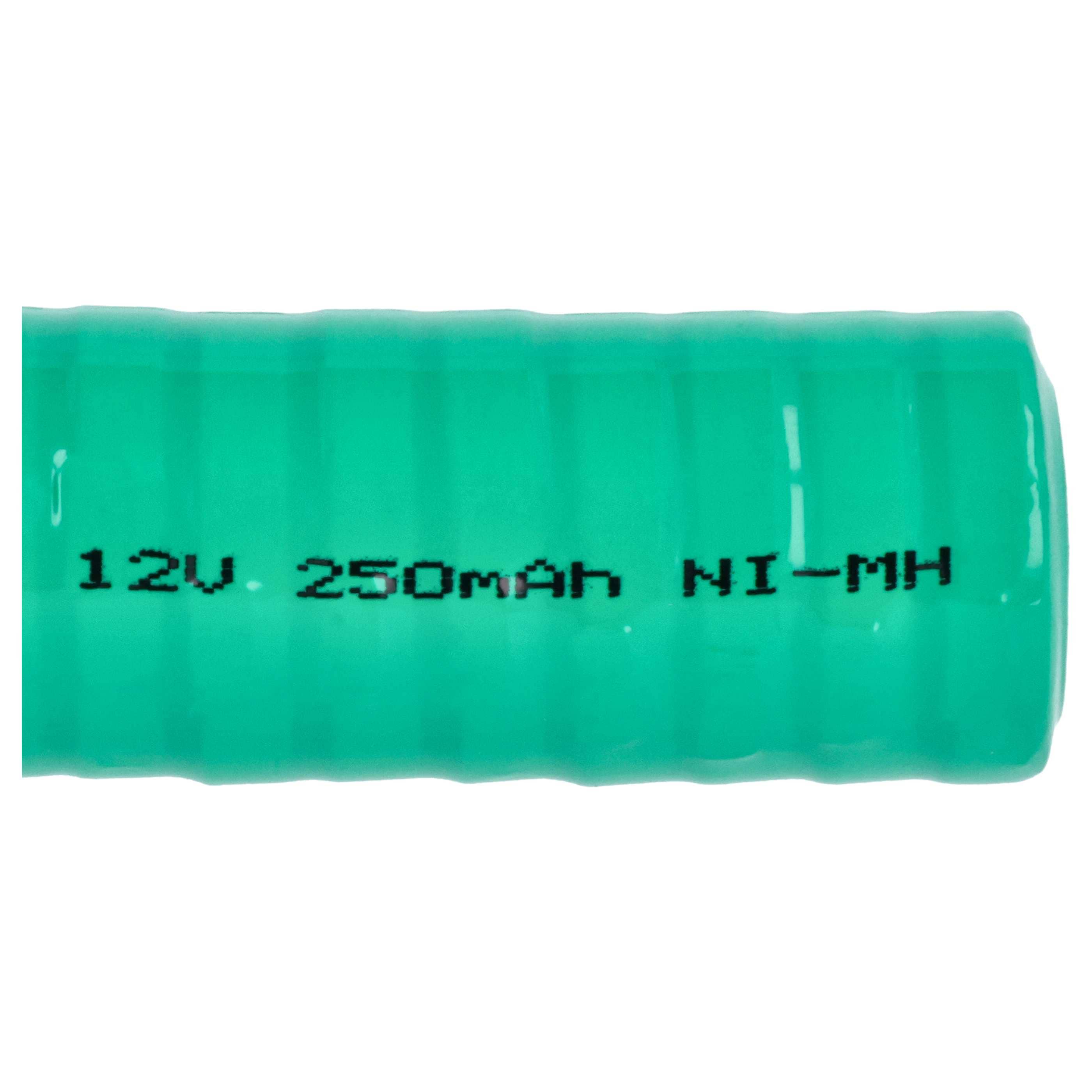 10x Button Cell Battery Type V250H for Model Building Solar Lamps etc. - 250 mAh 12 V NiMH