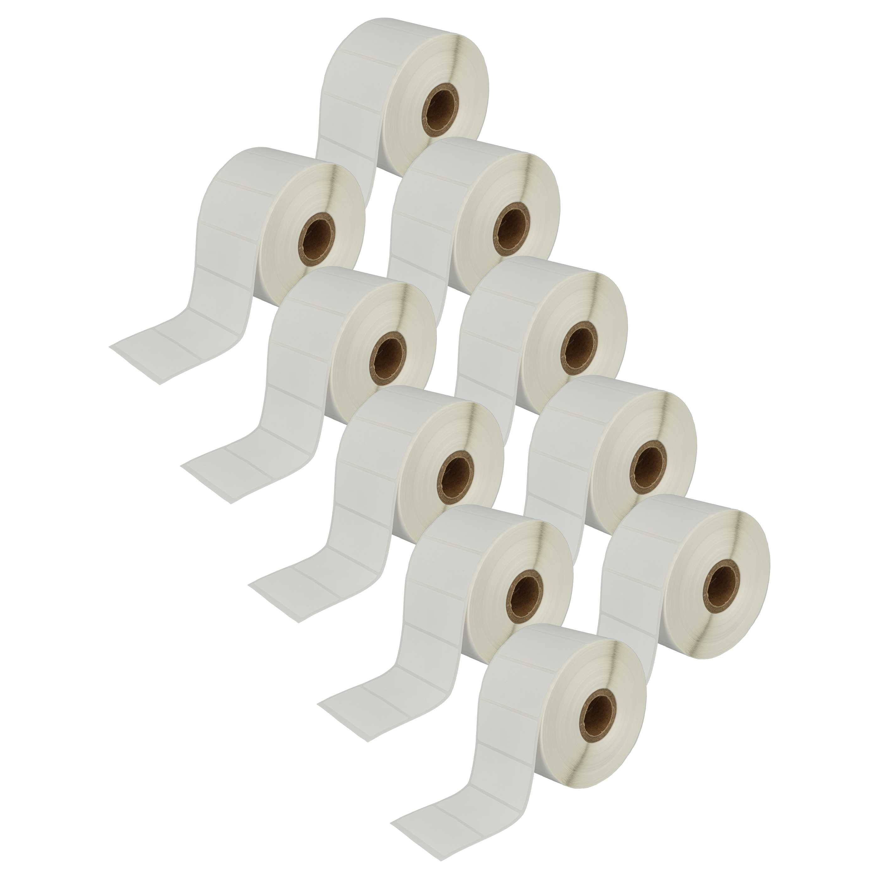 10x Label Roll replaces Brother RD-S05E1 Labeller - 51 mm x 26 mm