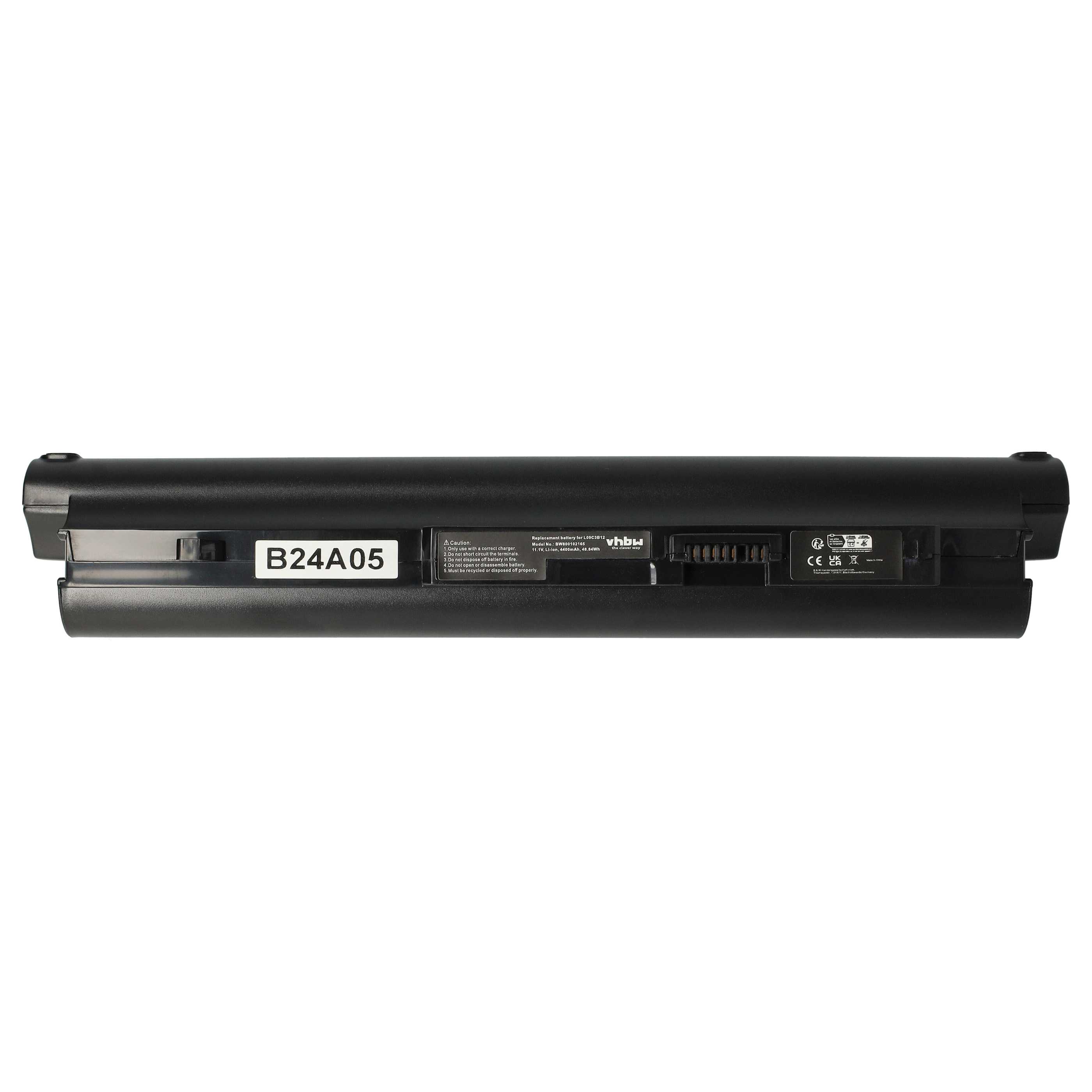Akumulator do laptopa zamiennik Lenovo 55Y9382, L09C3B12, 55Y9383, L09C3B11 - 4400 mAh 11,1 V Li-Ion, czarny