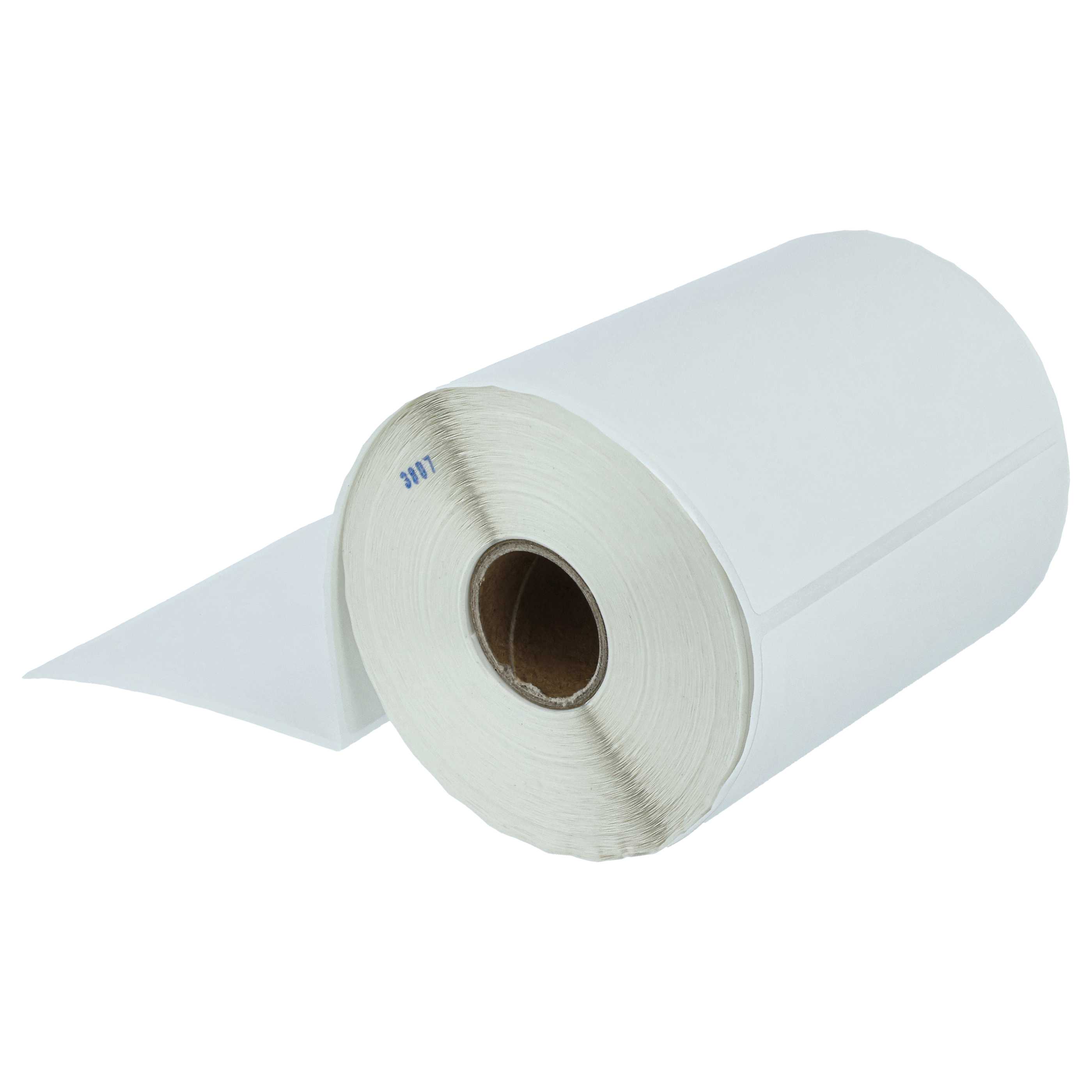 10x Etiketten für Toshiba Etikettendrucker - Selbstklebend 76,2mm x 101,5mm