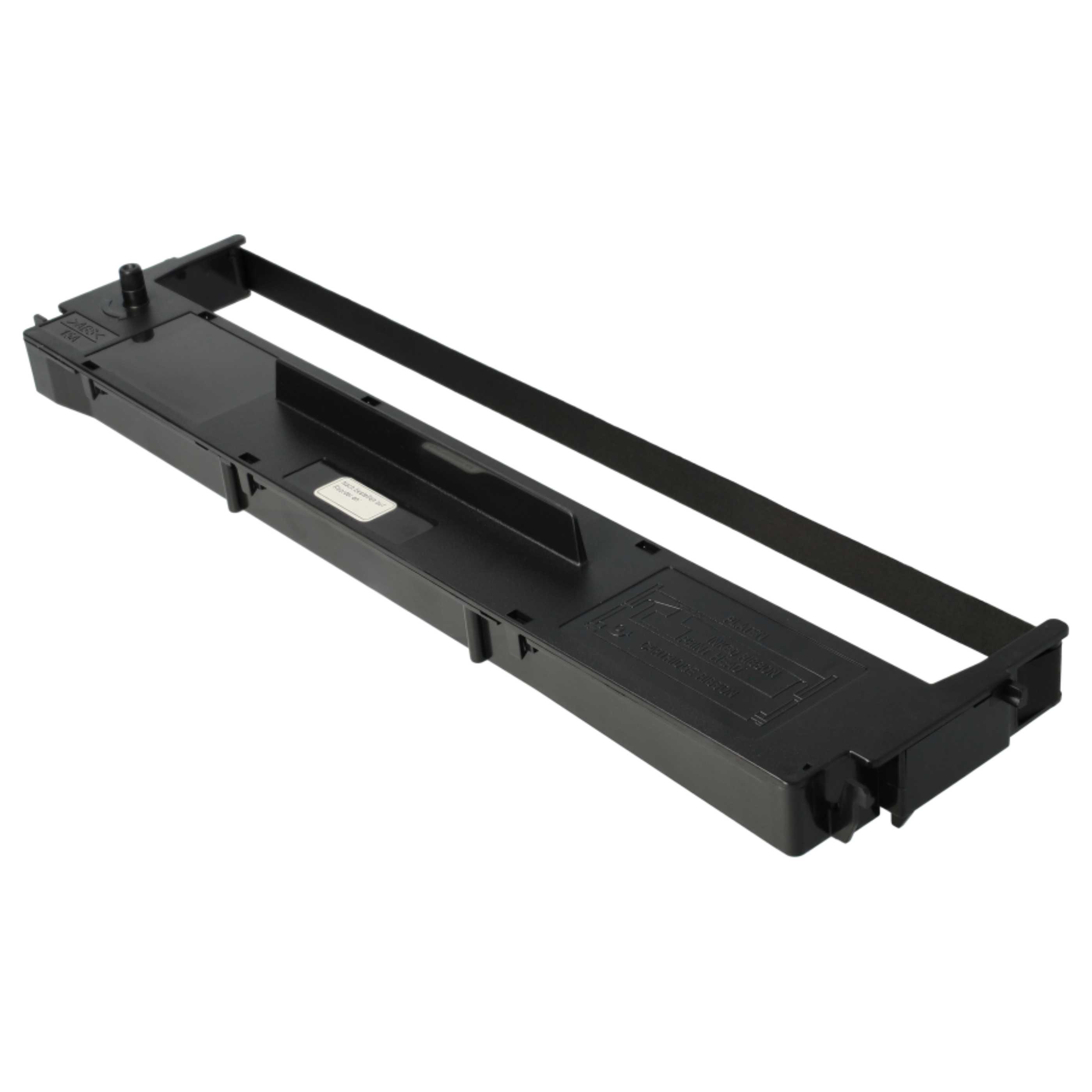 5x Cinta de escritura reemplaza Epson C13S015021 para impresora agujas / recibos IBM - Negro 