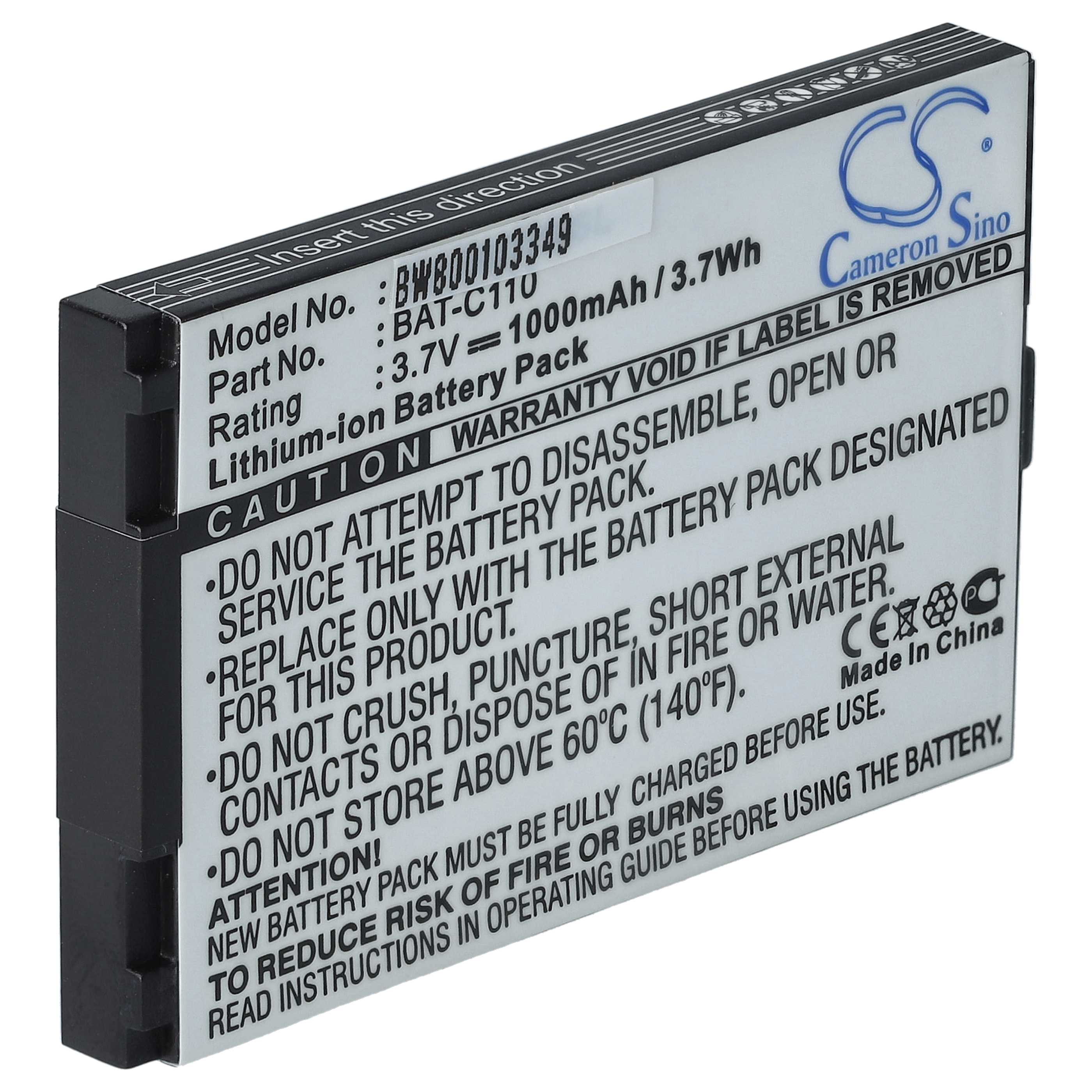 Akumulator do telefonu dla seniora zamiennik Emporia BAT-C110 - 1000 mAh 3,7 V Li-Ion
