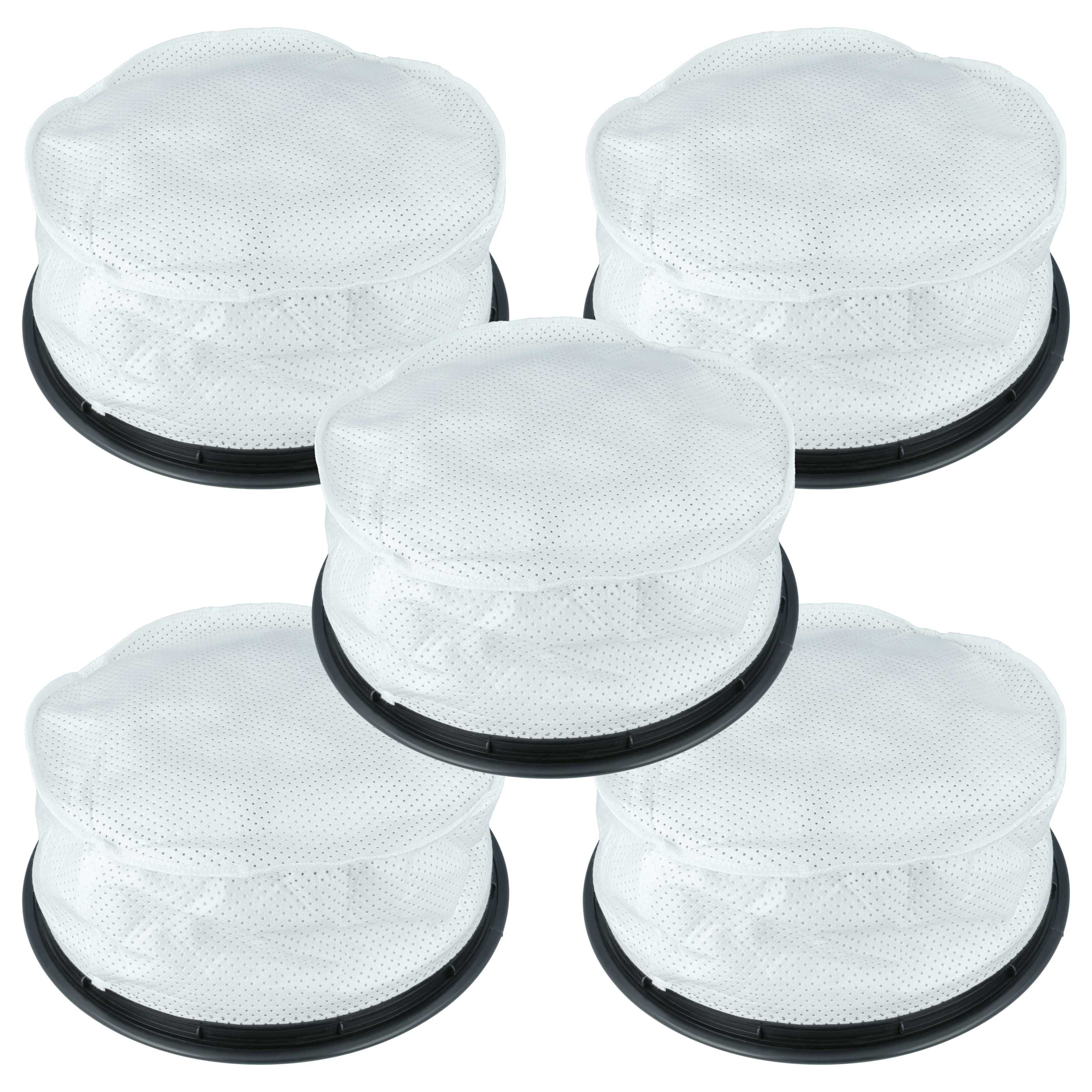 5x Filtro sostituisce Numatic 604165, 604115 per aspirapolvere - filtro rotondo