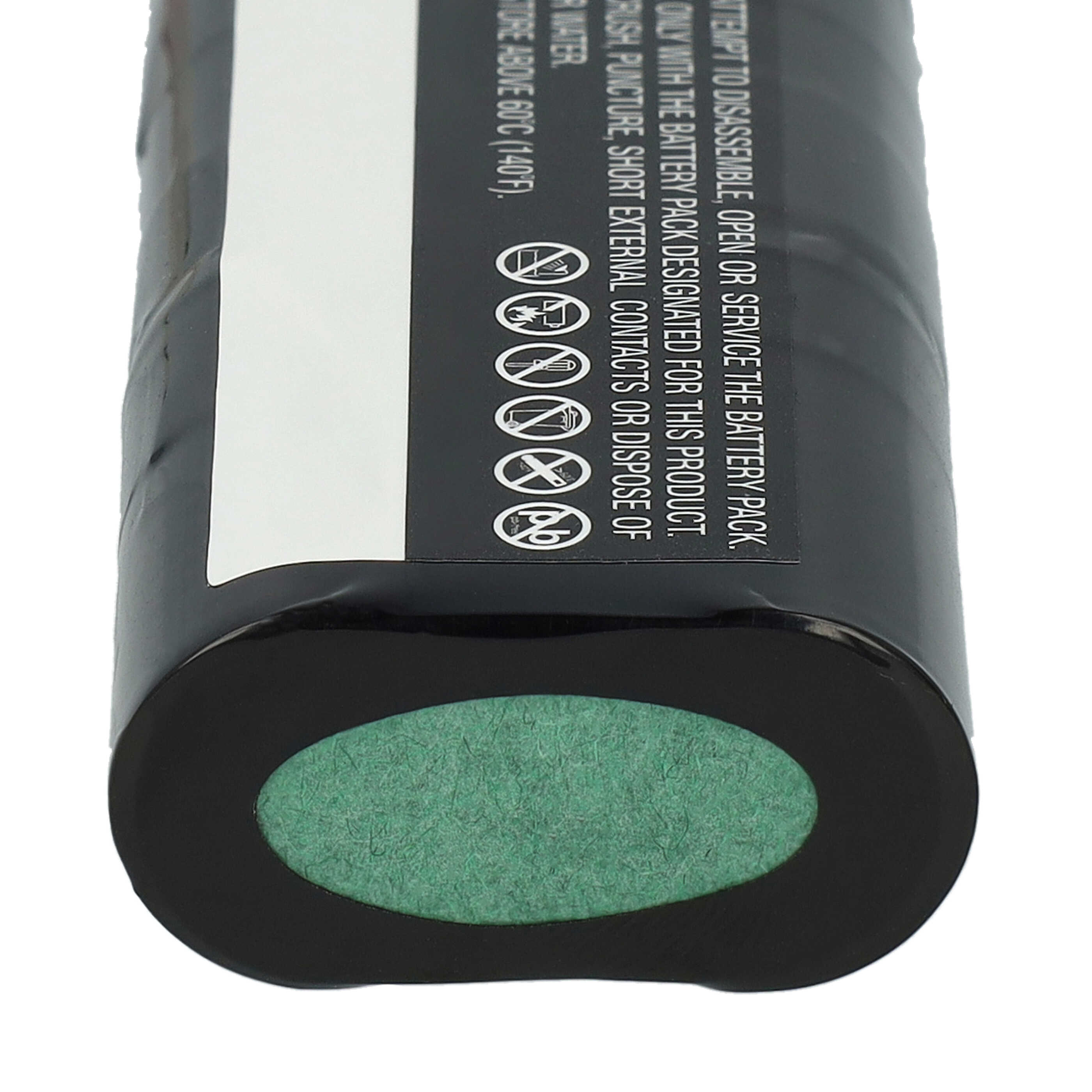 Batteria sostituisce 00185-2, 001852, 4032-001 per strumenti medici Schiller America - 3000mAh 12V Li-MnO2