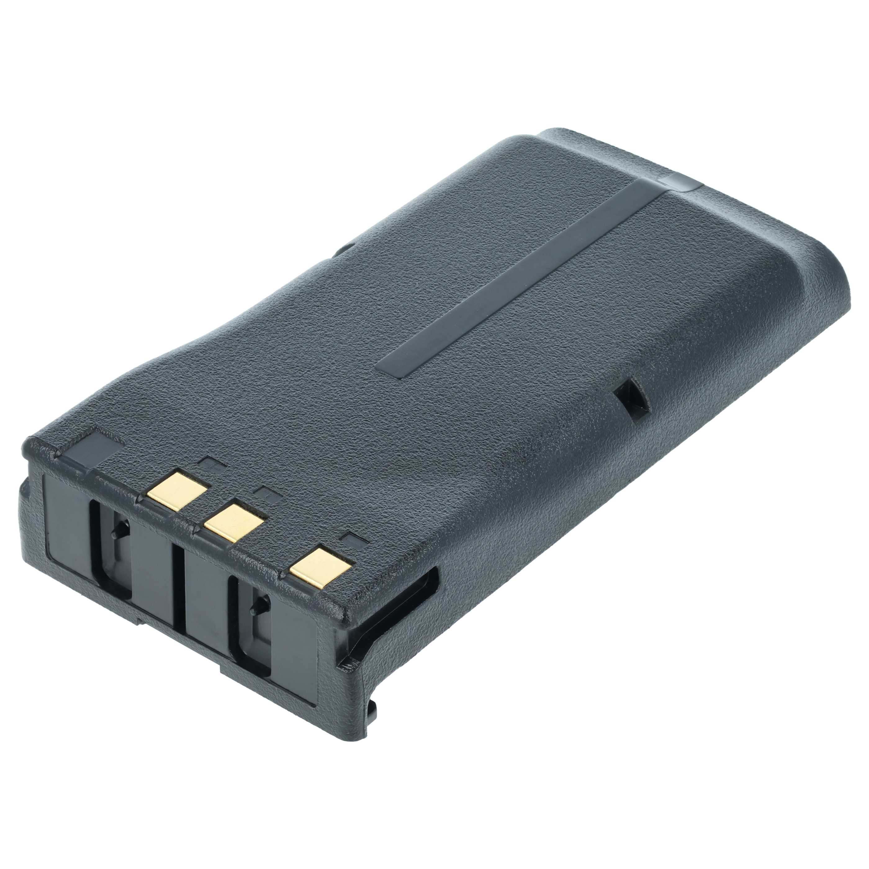 Radio 5x Battery replaces Kenwood KNB-52N, KNB-22N, KNB-21N, KNB-17N, KNB-17A, KNB-16A - 1800 mAh 7.2 V NiMH
