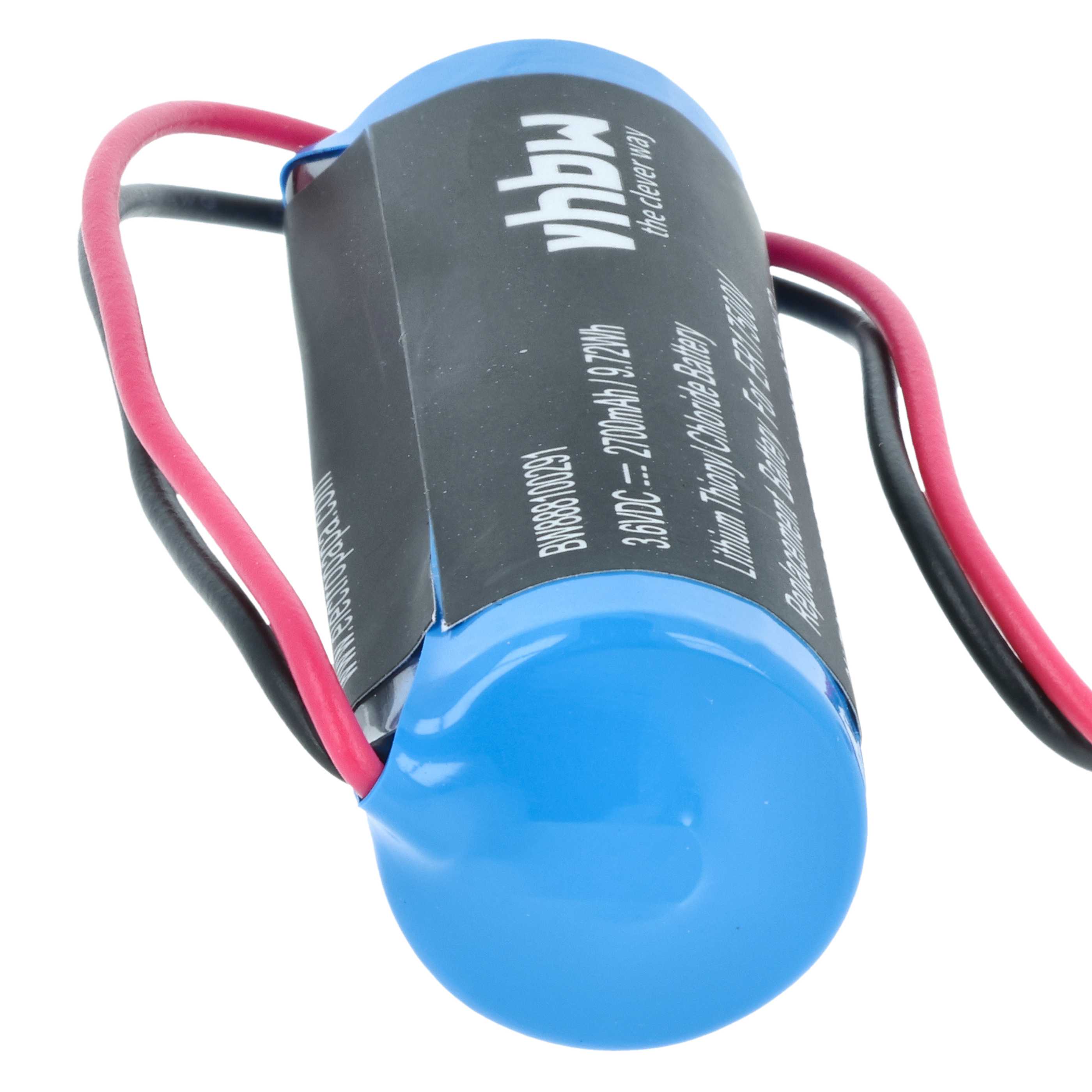 Bateria do PLC programowalnego sterownika zamiennik Maxell ER17/33 - 2700 mAh 3,6 V Li-MnO2