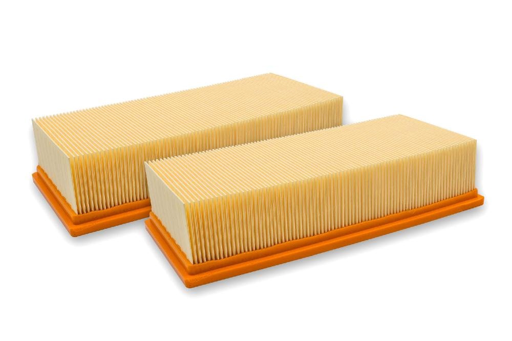 2x Filtro reemplaza Kärcher 6.907-276.0, 6.907-277.0, 6.904-095.0, 6.904-283.0, 6.904-283 para aspiradora