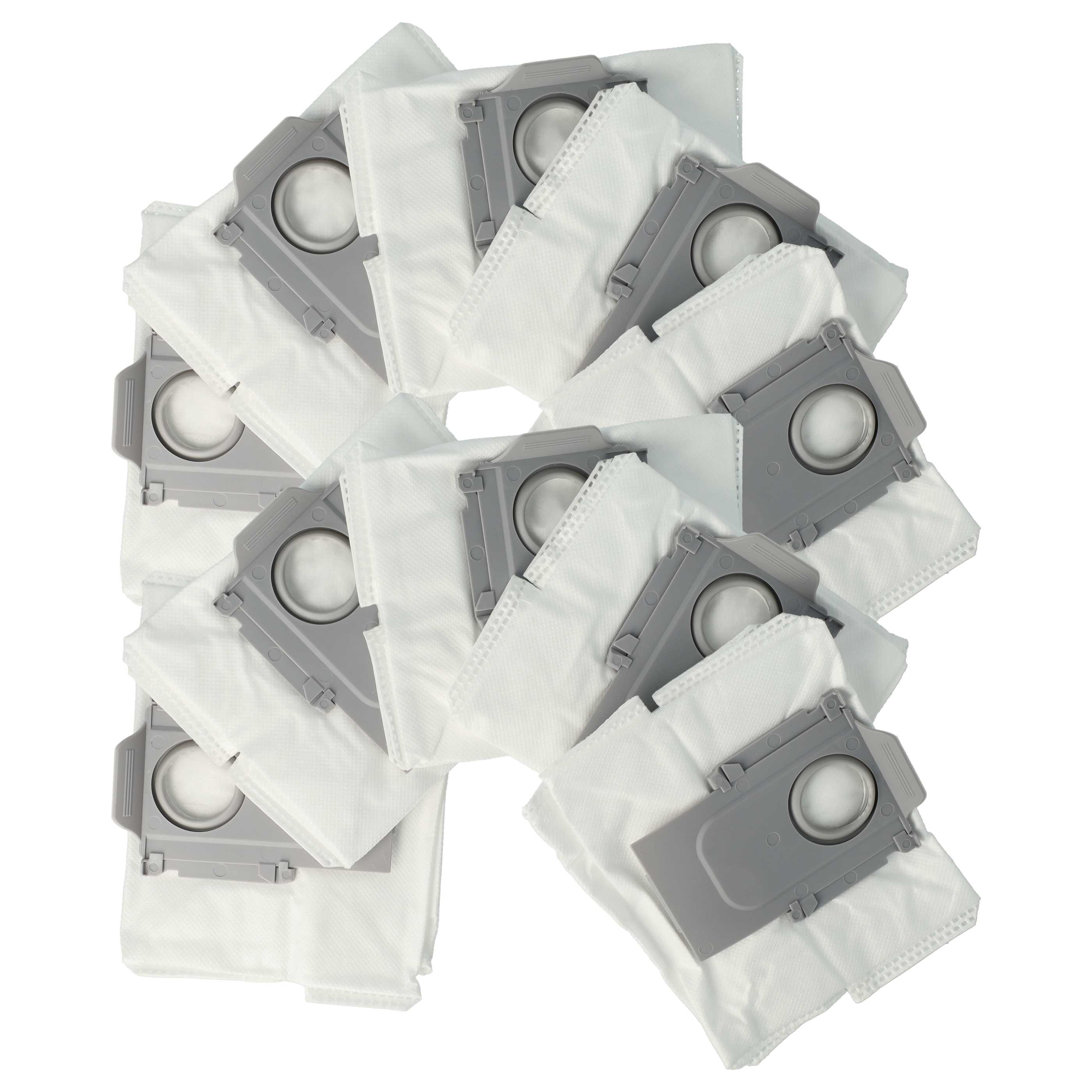 10x Sac d'aspiration pour station de vidage pour aspirateur robot Roborock Q7 - Set de sacs