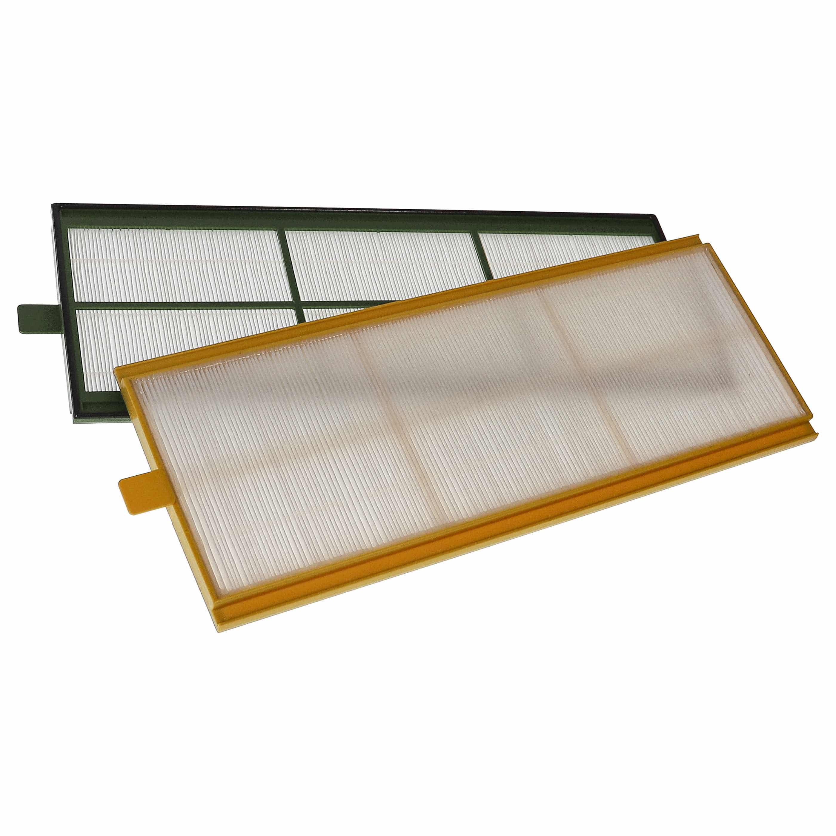 2-tlgs. Filterset als Ersatz für Zehnder 006040200, 006040202 für Zehnder Lüfter u.a. - 50 x 16 x 1 cm
