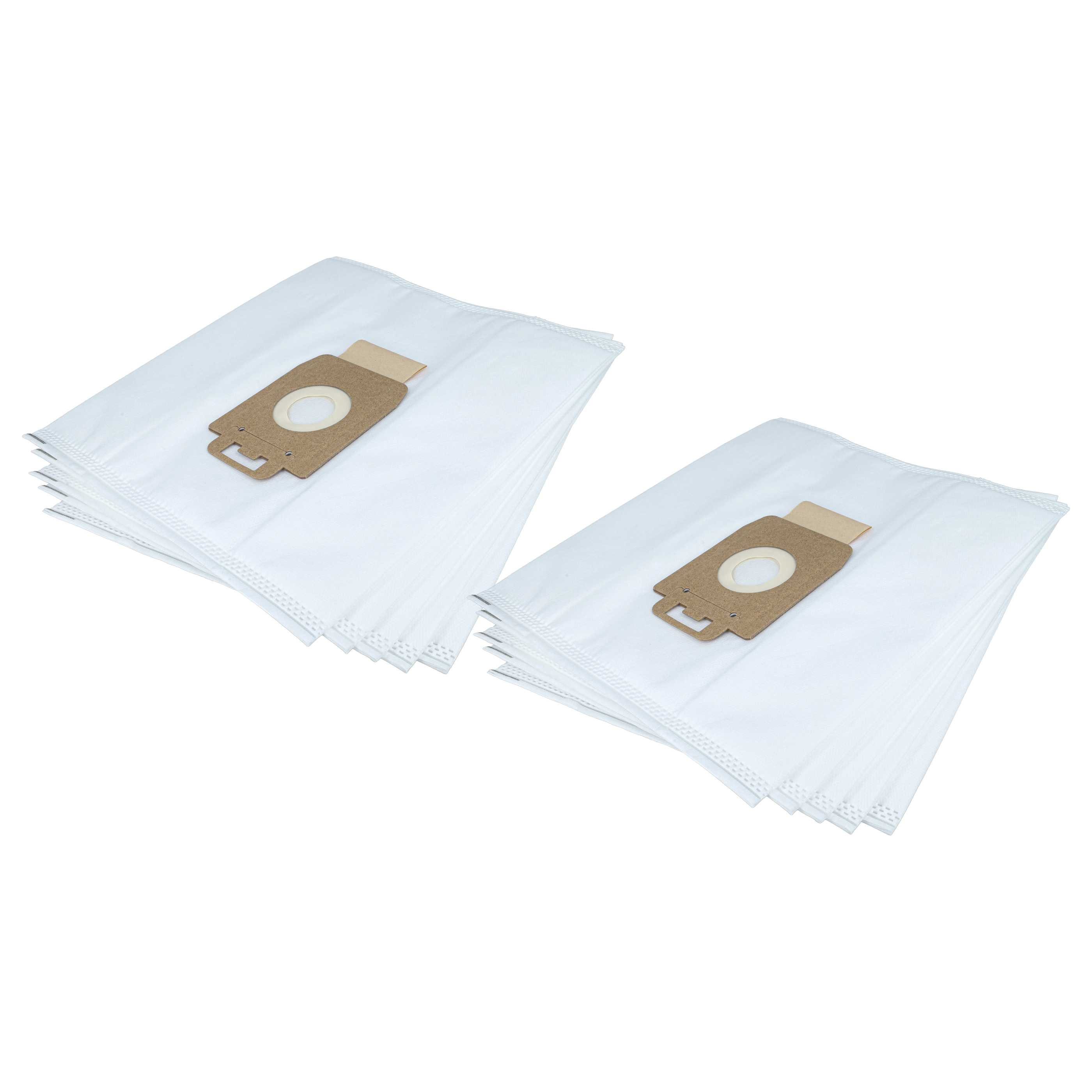 10x Staubsaugerbeutel als Ersatz für Nilfisk 107407639, 128389187 für Philips Staubsauger - Mikrovlies
