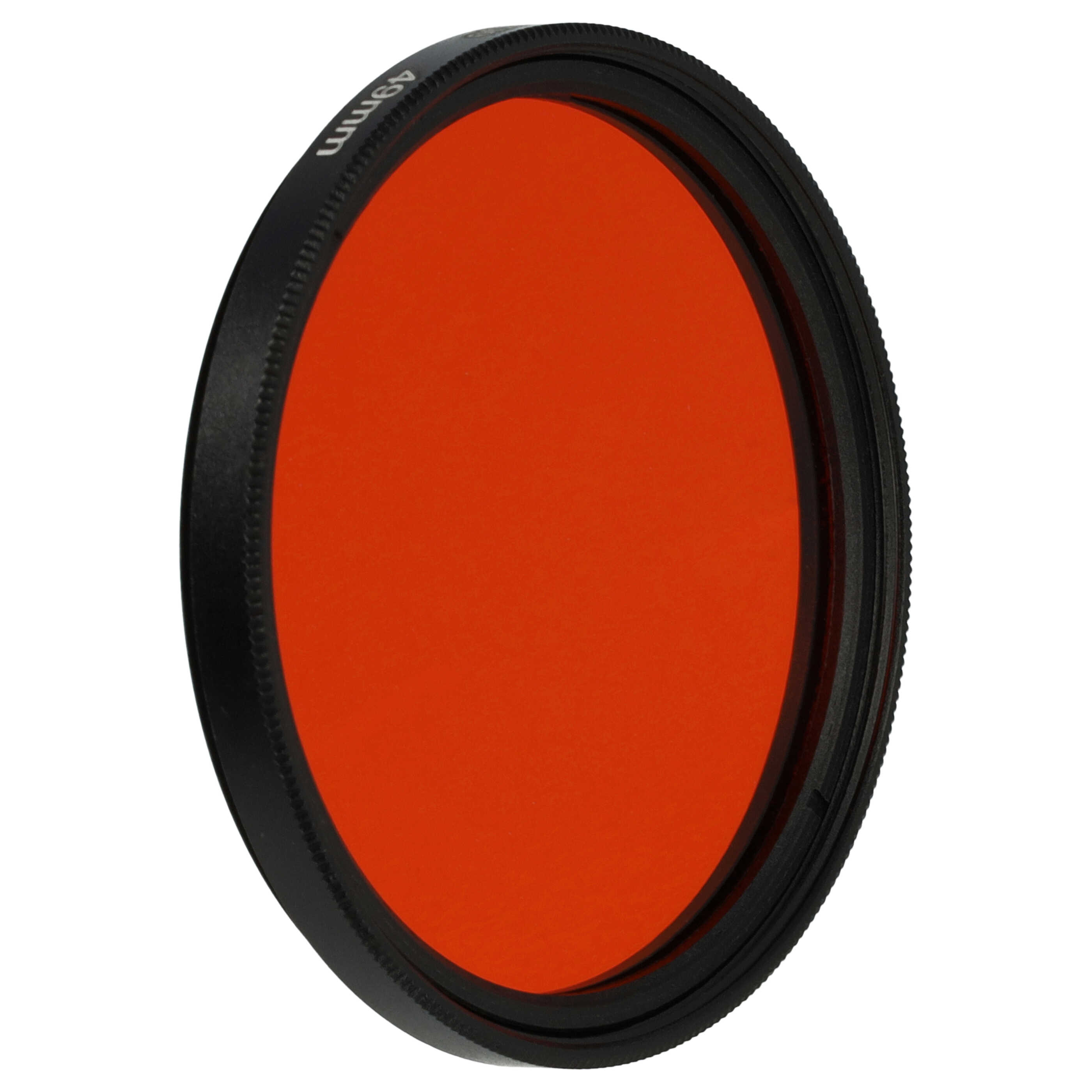 Filtro de color para objetivo de cámara con rosca de filtro de 49 mm - Filtro naranja