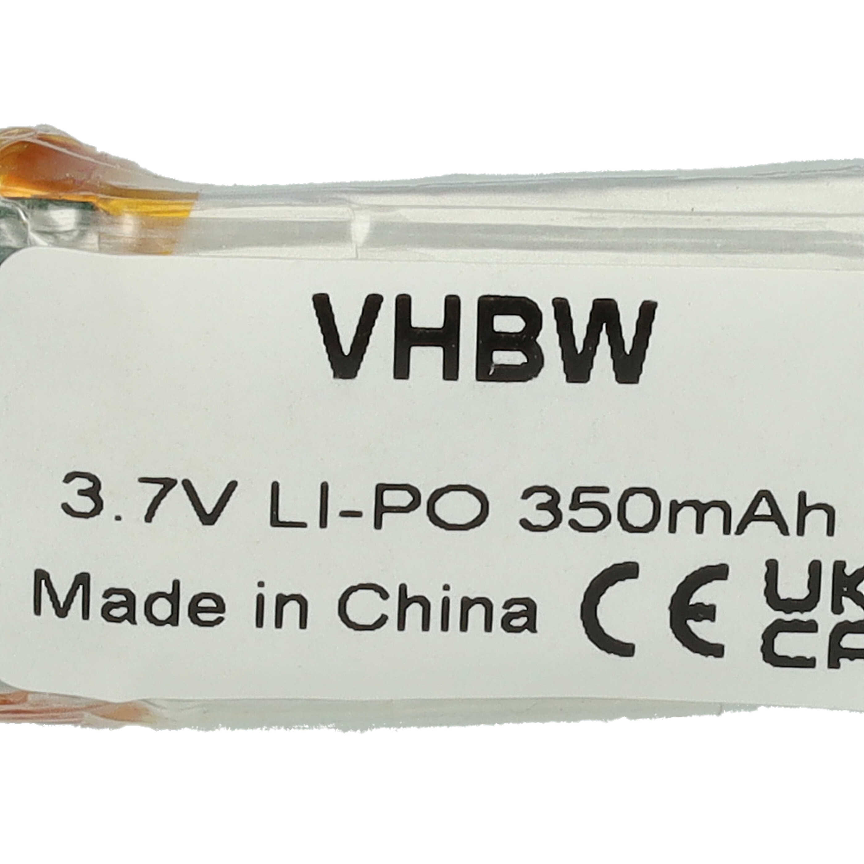 Batteria per modellini RC - 350mAh 3,7V Li-Poly, XH 2.54 (AWG 20)