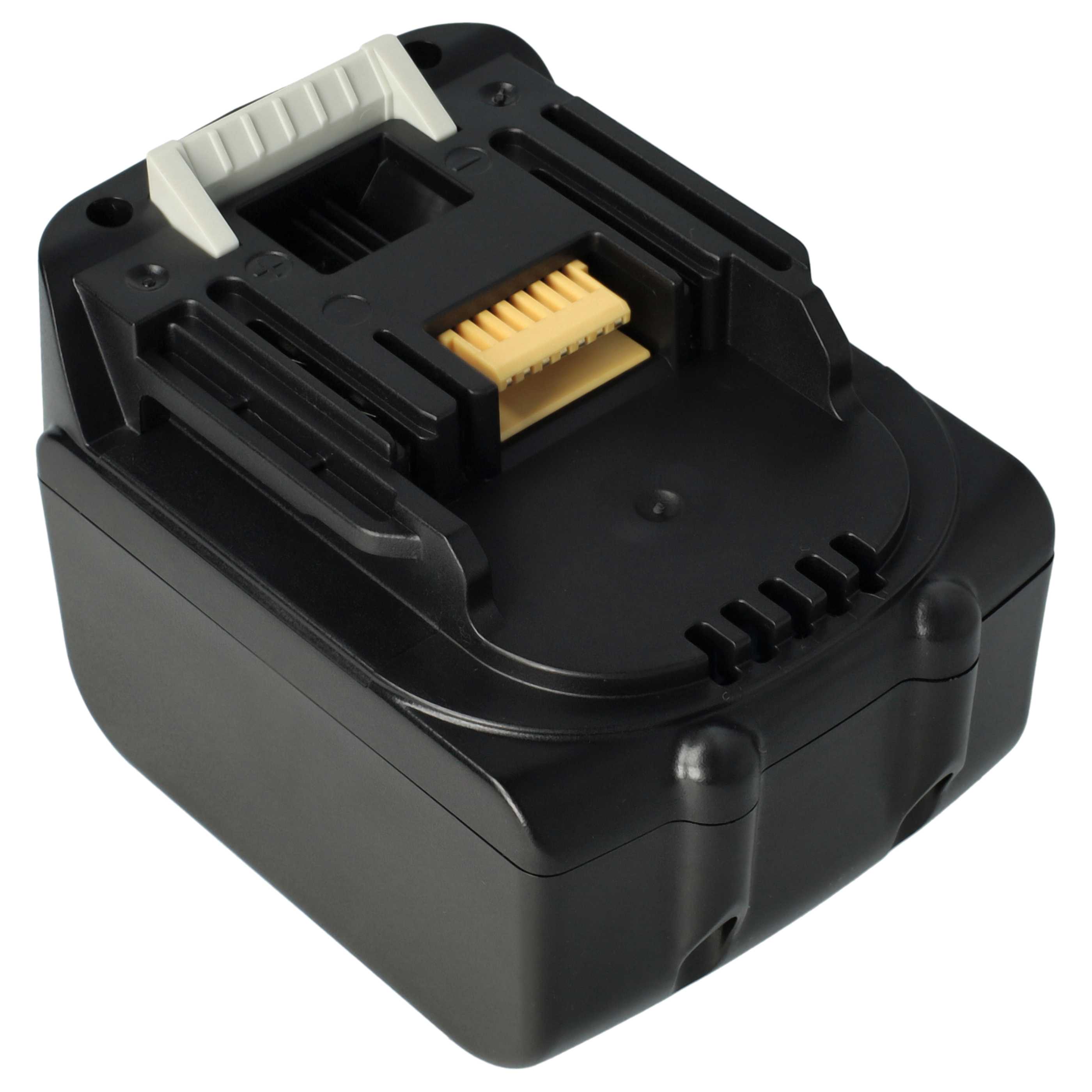 2x Batería para herramienta reemplaza Makita BL1415G, BL1413G, 196375-4, BL1411G - 4000 mAh, 14,4 V, Li-Ion
