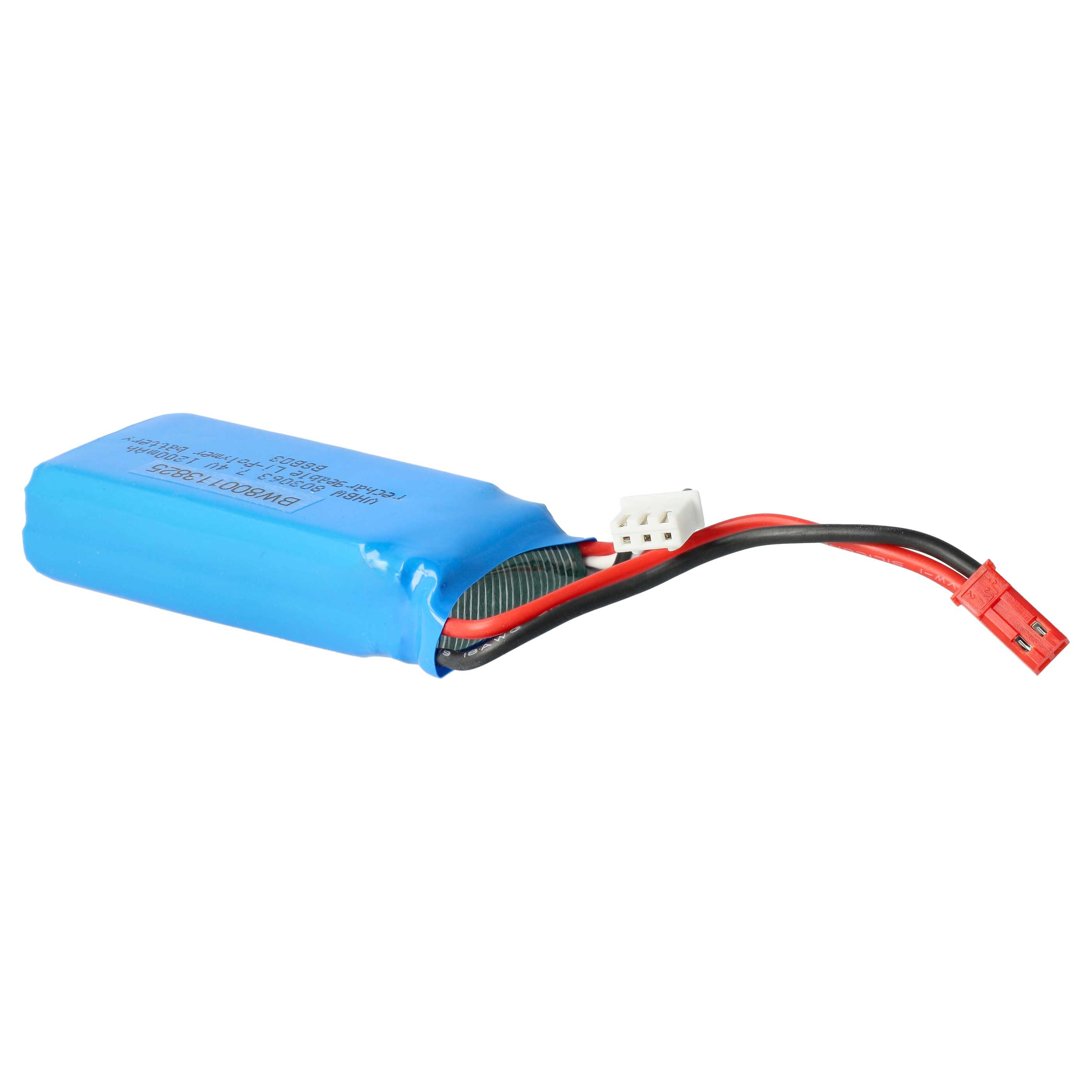 Batterie pour drone Wltoys, YiZhan / JJRC, MJX X6 Tarantula- 1200mAh 7,4V Li-ion