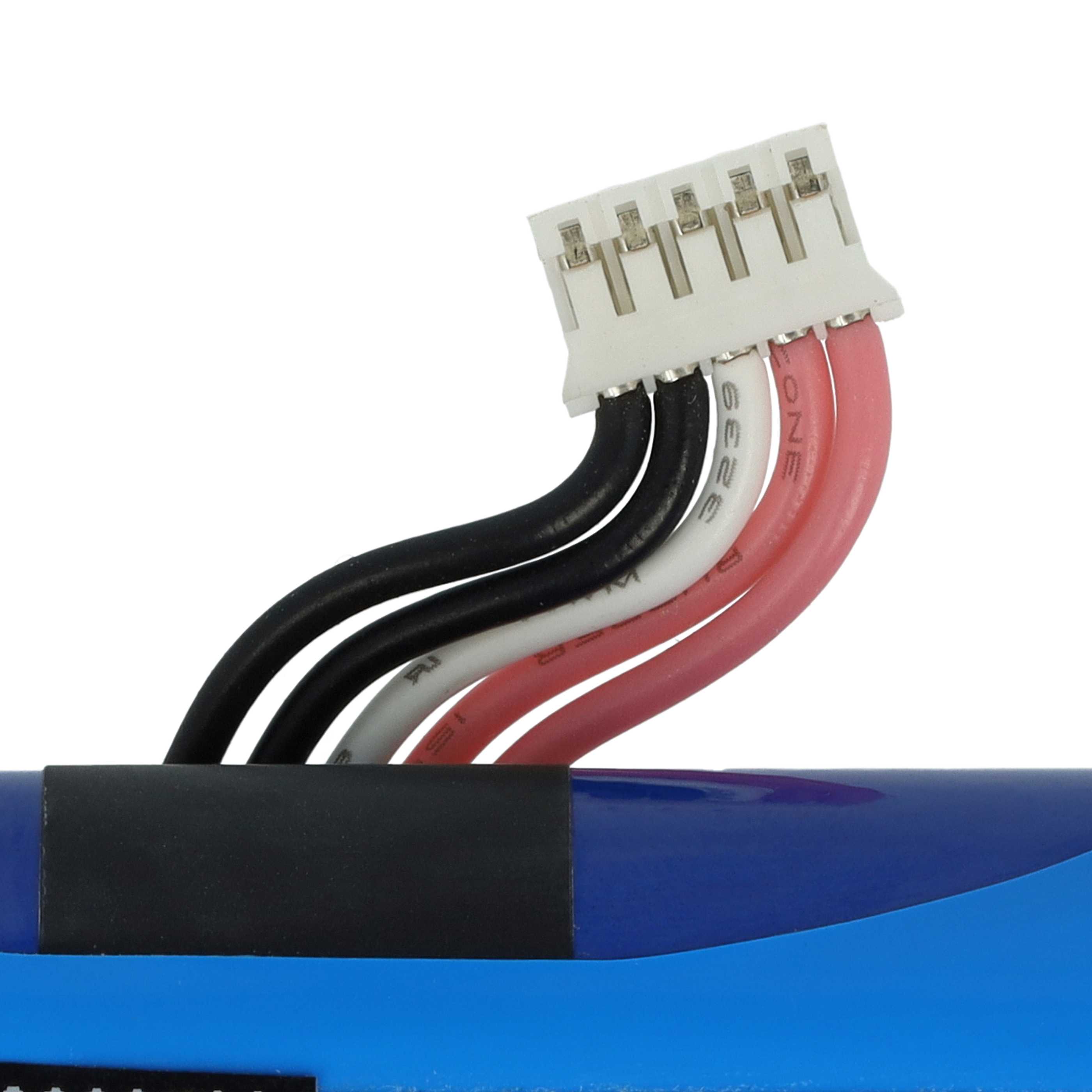 5x Battery replaces Ingenico LD18650D for Newland Barcode Scanner POS - 2600 mAh 7.4 V