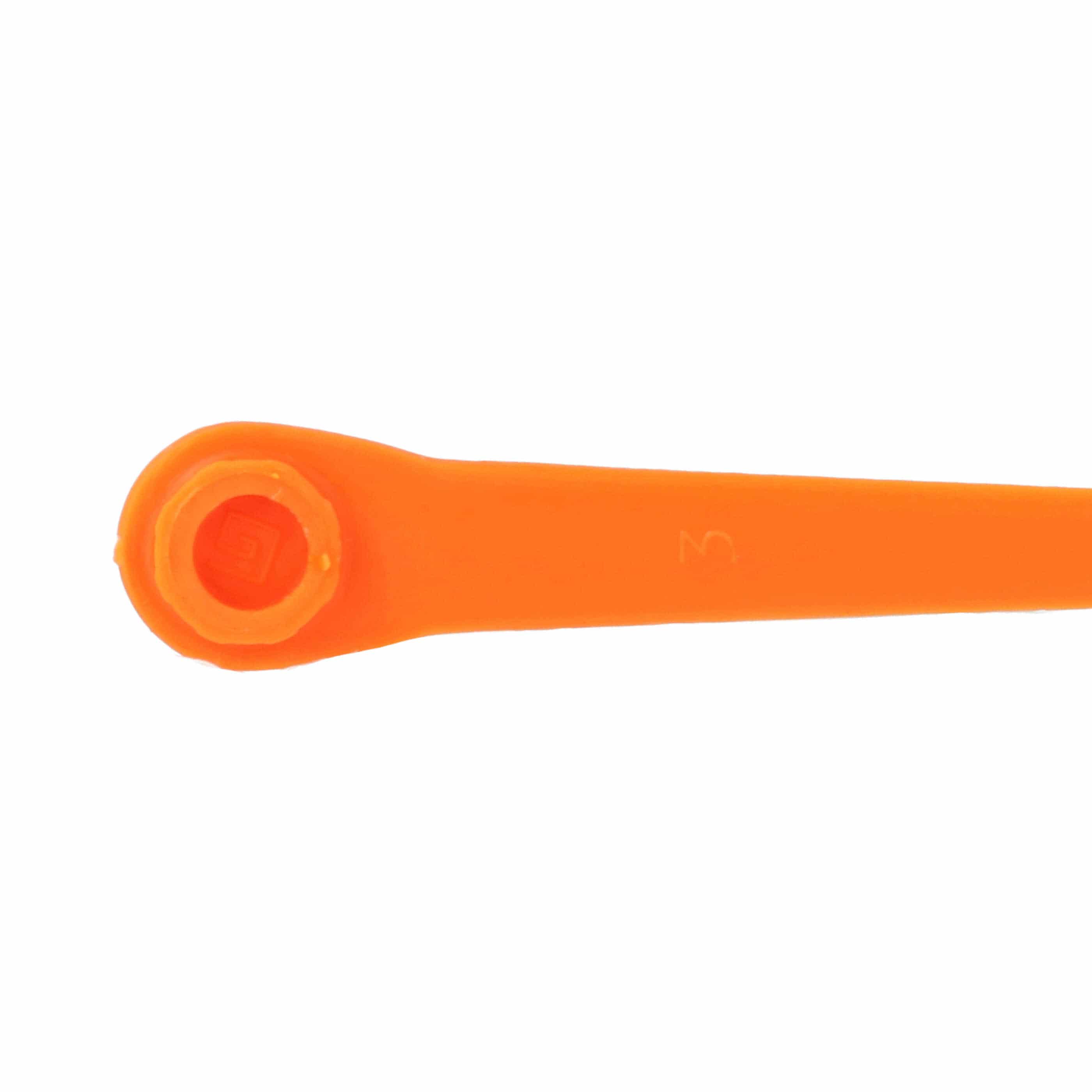 20x Cuchillas reemplaza Gardena RotorCut 5368-20 para cortacéspedes - naranja