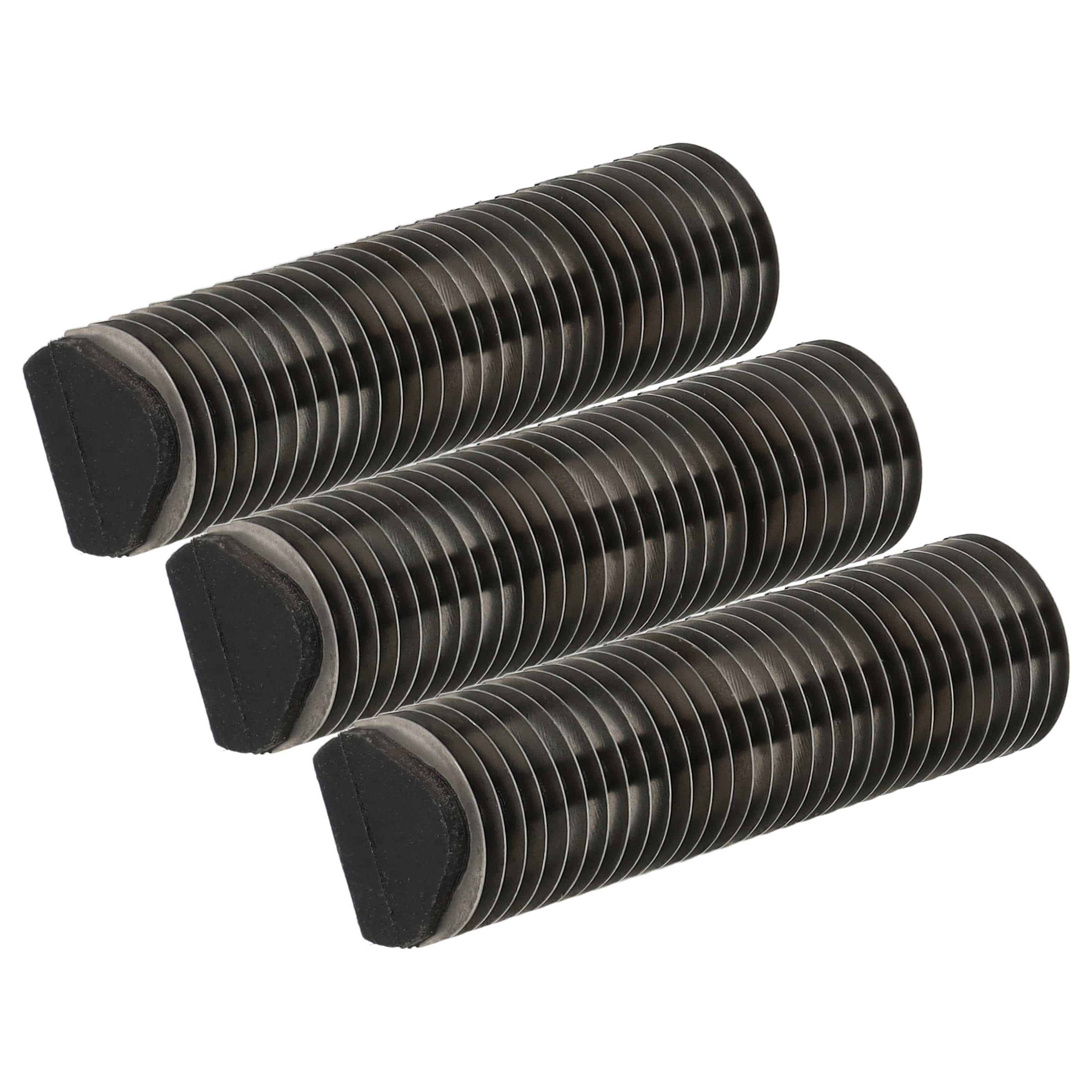 3x blok ostrzy do golarki Braun 350 - czarny / srebrny