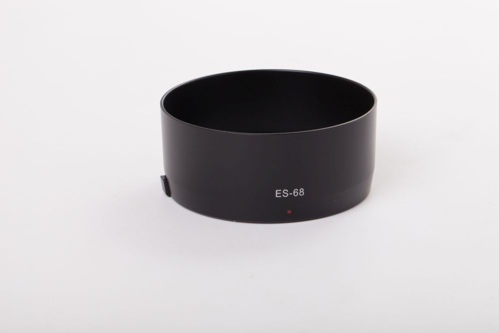 Lens Hood replaces Canon ES-68 for Canon Lens with 49 mm Diameter, plastic, black